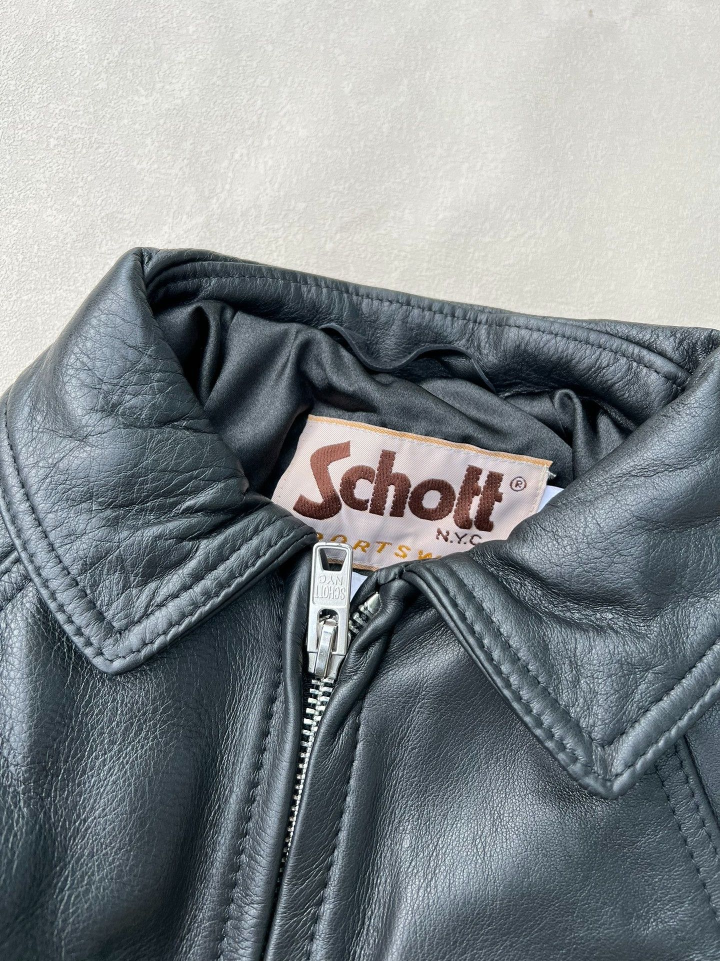 Schott Supreme x Schott 8 Graffiti Leather Jacket Size US S / EU 44-46 / 1 - 4 Thumbnail