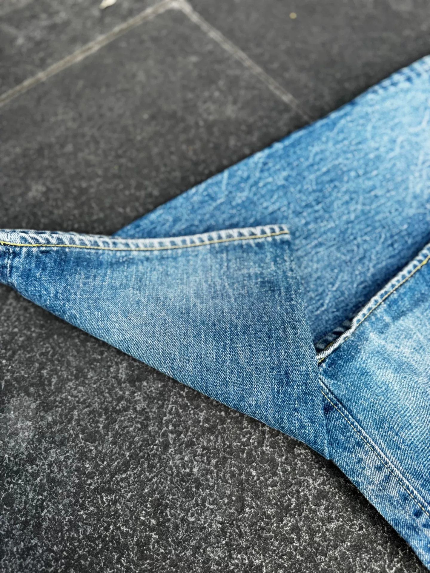Sugar Cane Sugar Cane Washed Denim Pants Size US 34 / EU 50 - 5 Thumbnail
