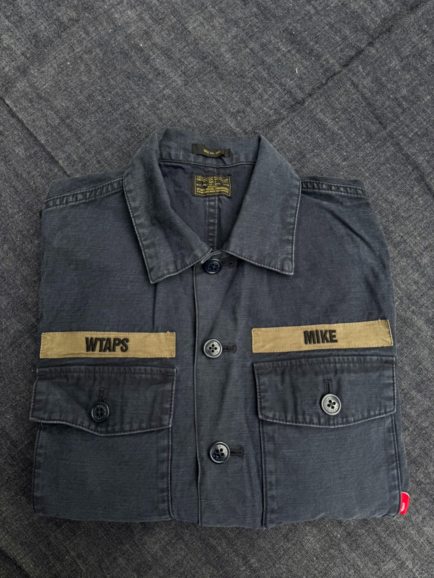 Wtaps WTAPS 14SS BUDS LS Satin Shirt Jacket Size US M / EU 48-50 / 2 - 7 Thumbnail