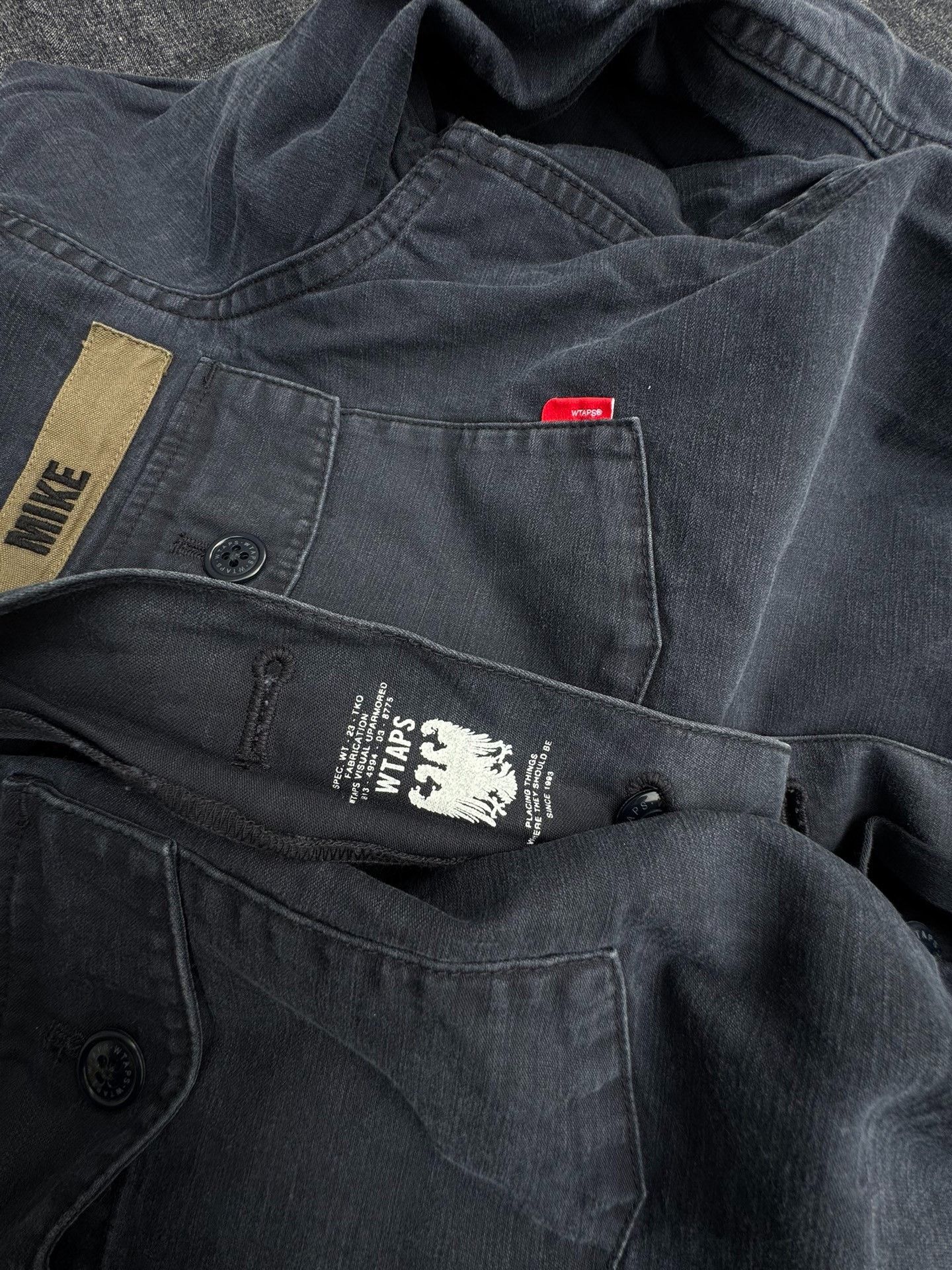 Wtaps WTAPS 14SS BUDS LS Satin Shirt Jacket Size US M / EU 48-50 / 2 - 4 Thumbnail