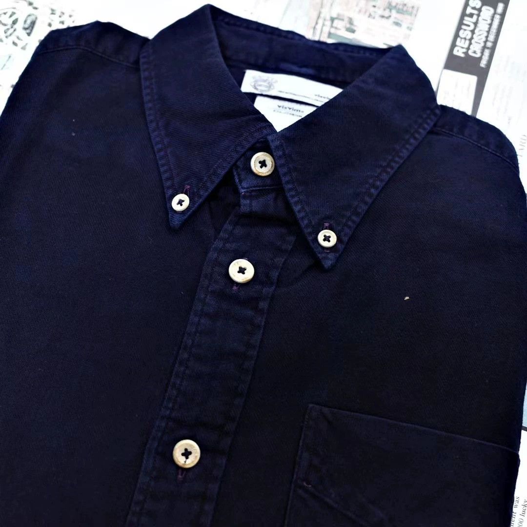 Visvim Visvim Giza Indigo Dye L/S Shirt Size US S / EU 44-46 / 1 - 8 Thumbnail