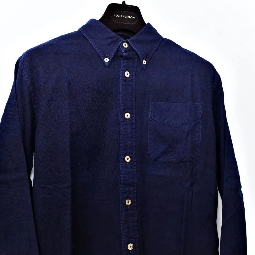 Visvim Visvim Giza Indigo Dye L/S Shirt Size US S / EU 44-46 / 1 - 3 Thumbnail