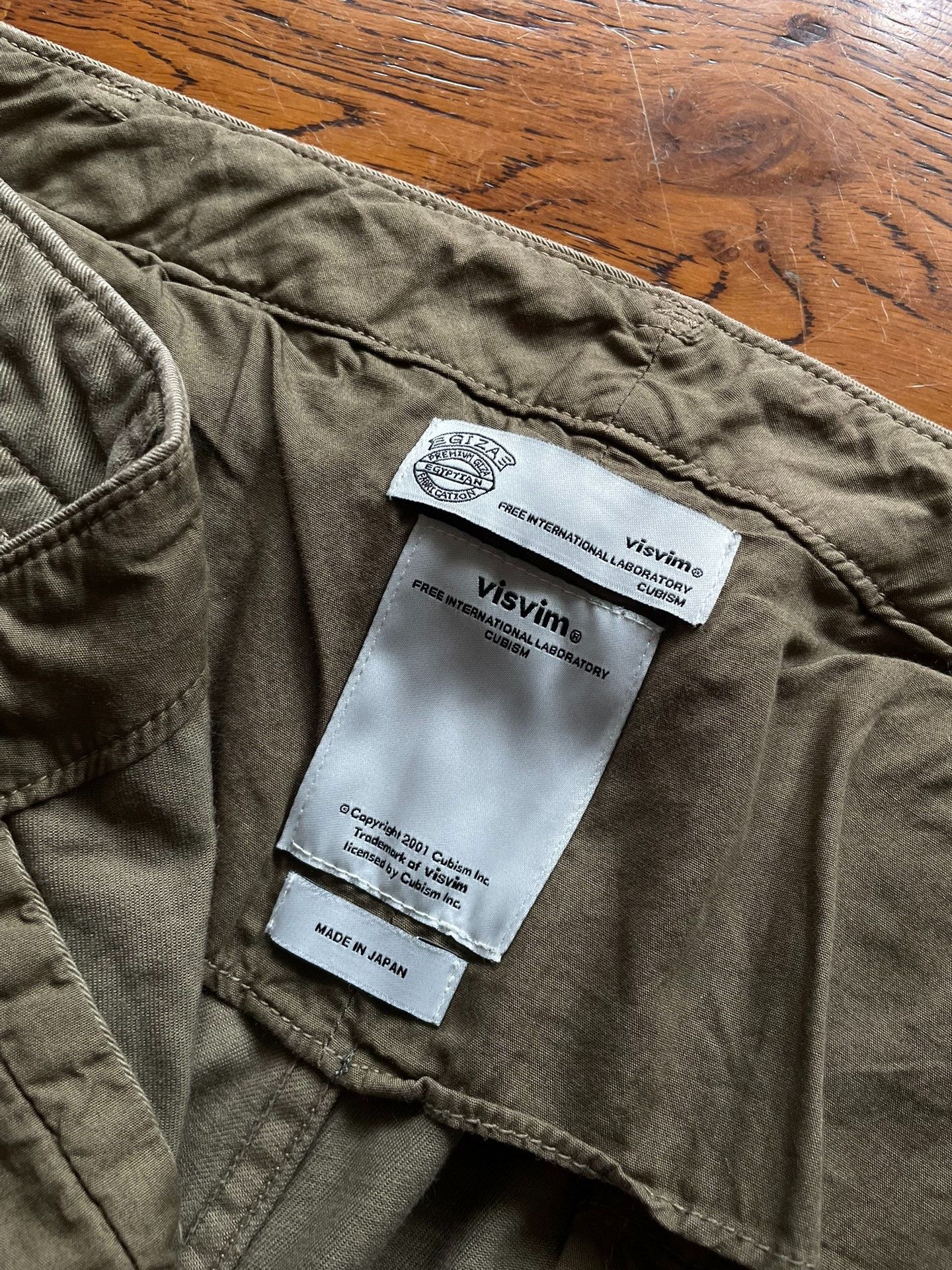 Visvim visvim giza cotton chino pants Size US 26 / EU 42 - 4 Thumbnail