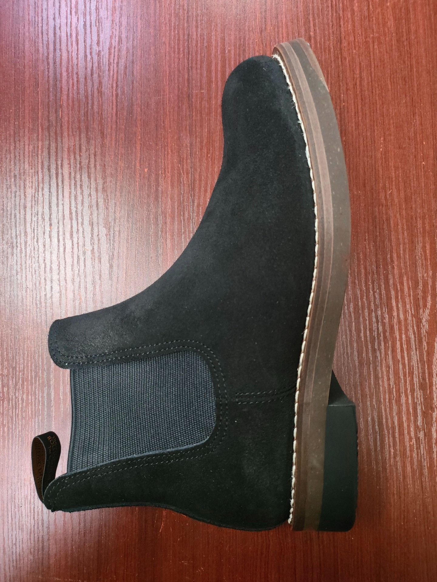 Stan Ray Stan RDT-A06 Black Suede Chelsea Boots Size US 7 / EU 40 - 2 Thumbnail
