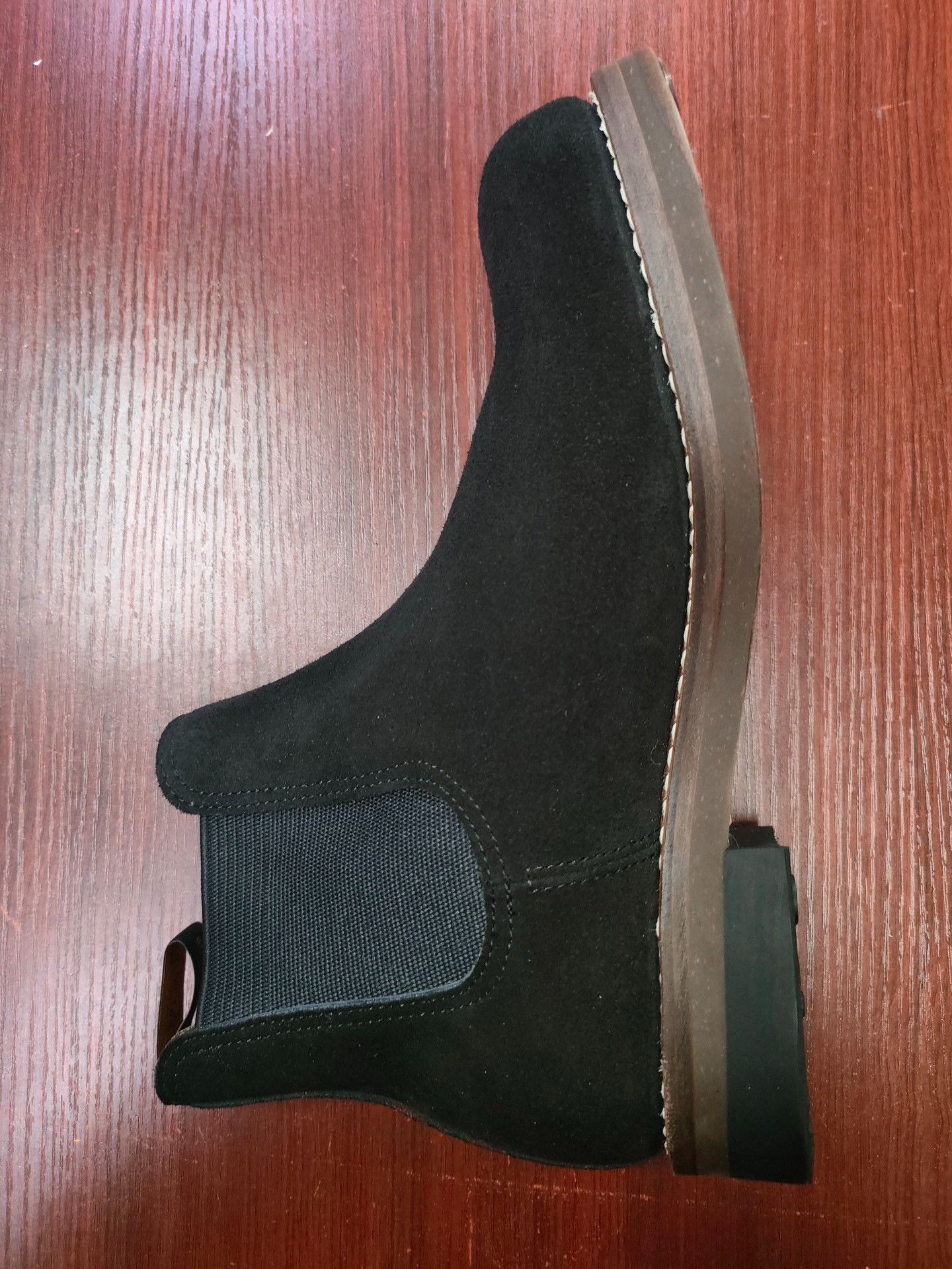 Stan Ray Stan RDT-A06 Black Suede Chelsea Boots Size US 7 / EU 40 - 5 Thumbnail
