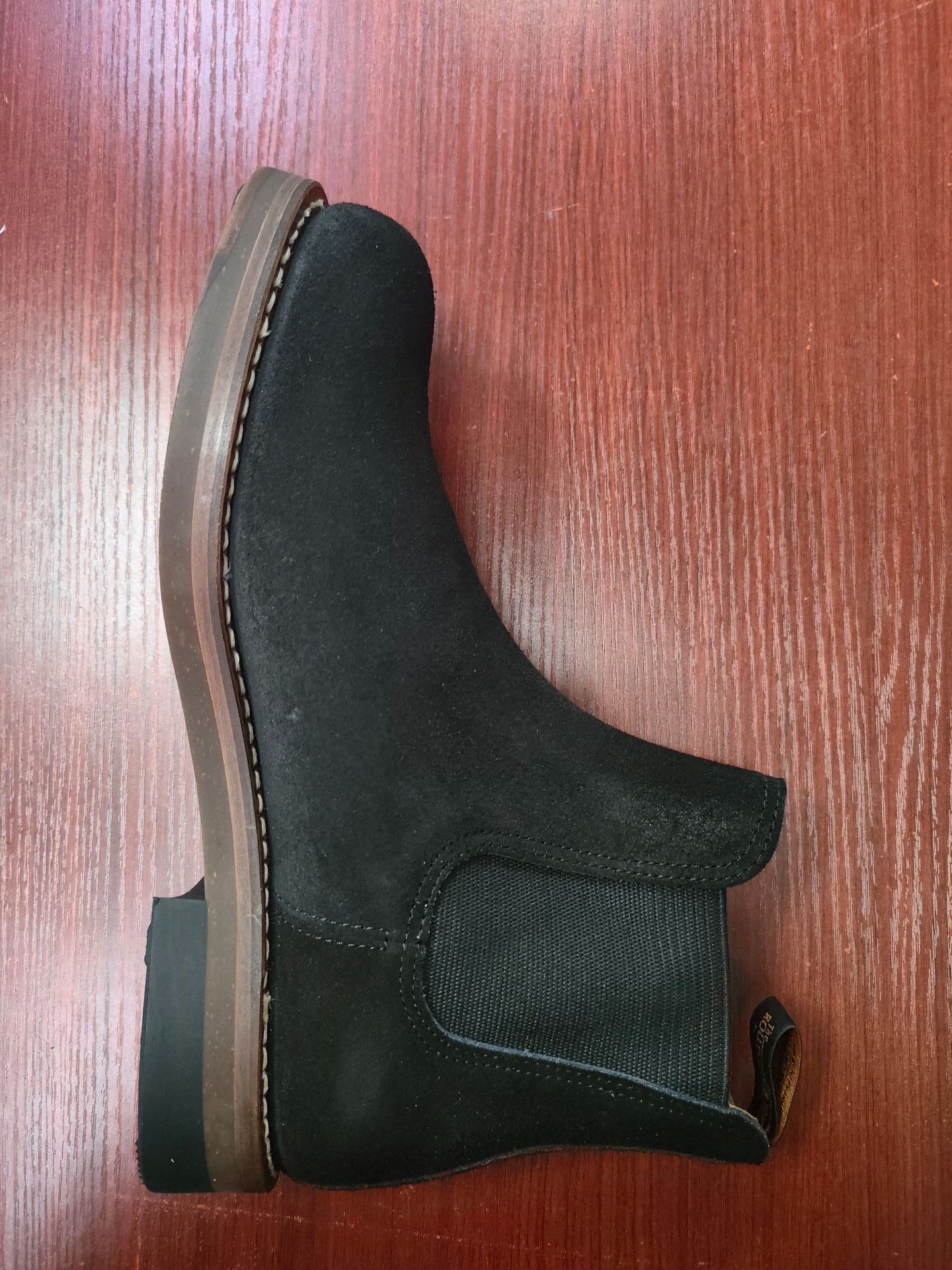 Stan Ray Stan RDT-A06 Black Suede Chelsea Boots Size US 7 / EU 40 - 4 Thumbnail