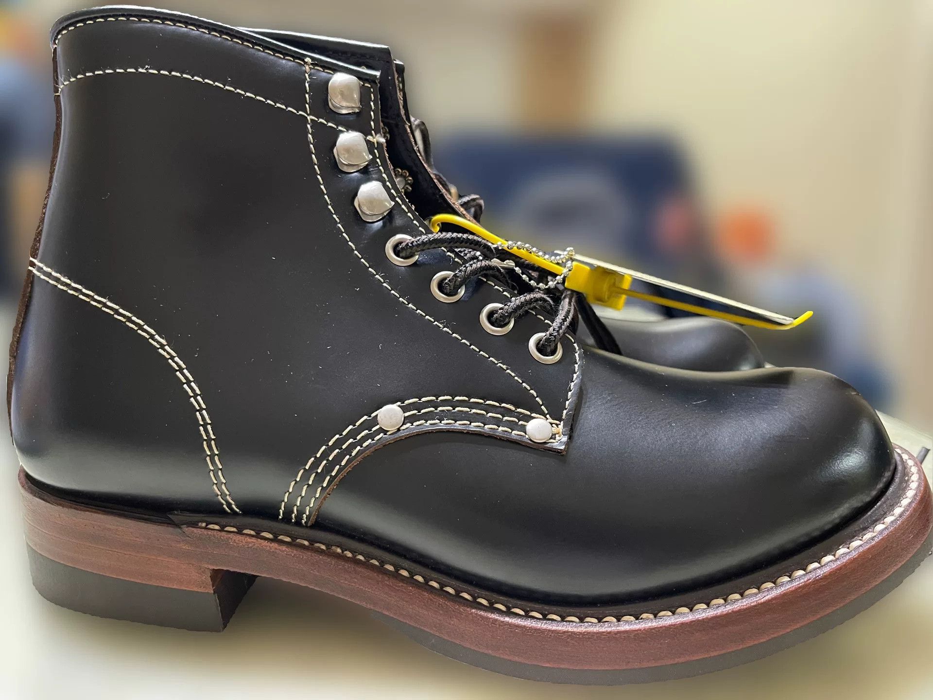 TOYS McCOY Toys McCoy Japanese Leather Work Boots TMA2001 Size US 7.5 / EU 40-41 - 4 Thumbnail