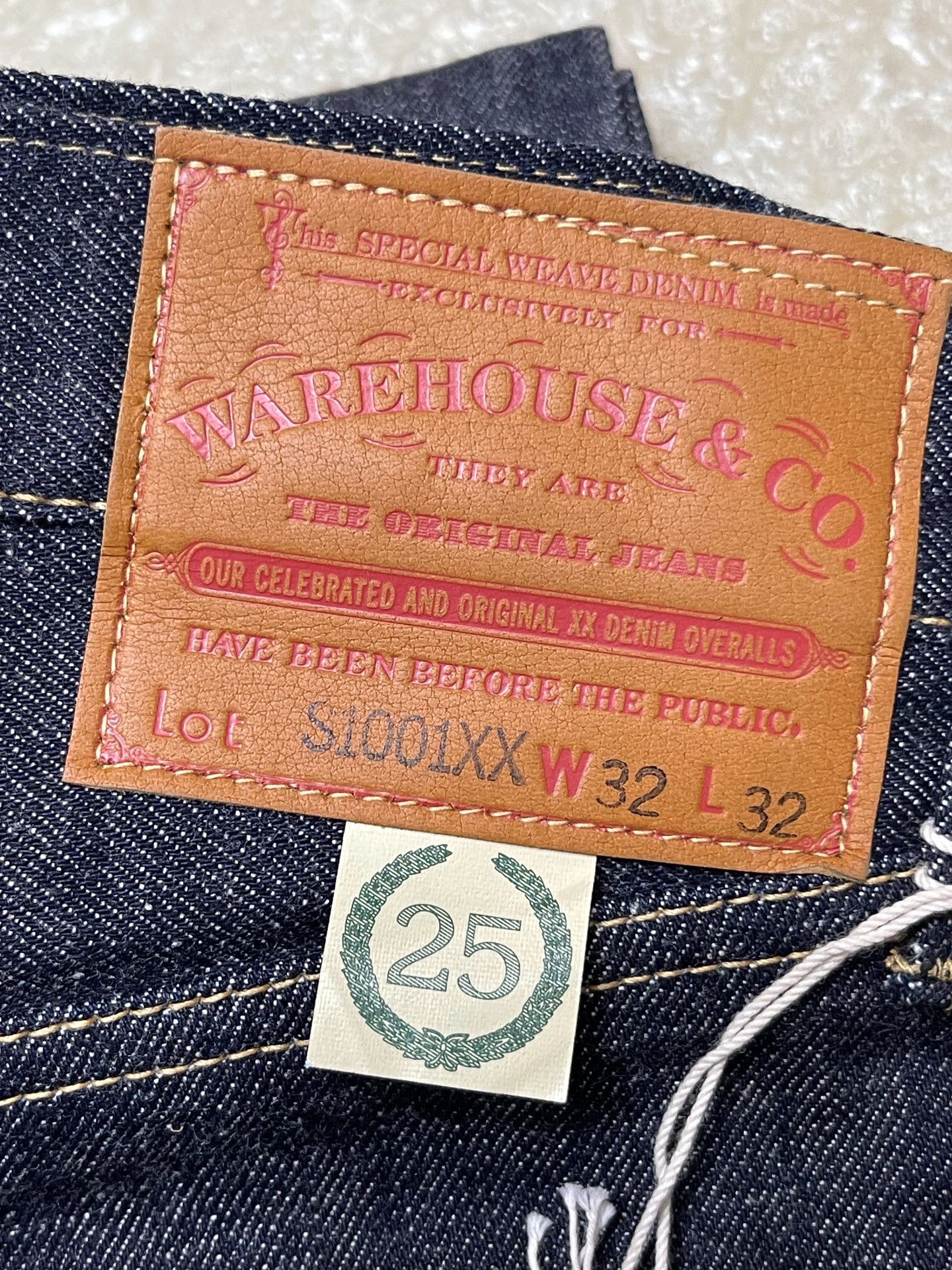 Warehouse & Co. WAREHOUSE & CO. 25th Anniversary Jeans S1001XX Size US 32 / EU 48 - 2 Thumbnail