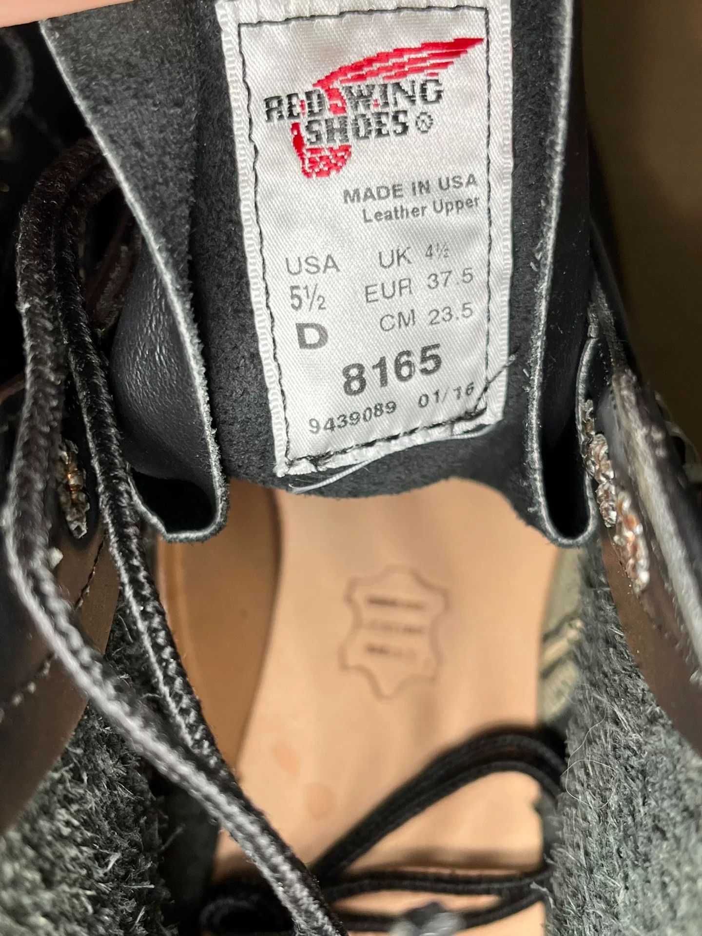 Red Wing Redwing 8165 Work Boots Size US 5.5 / EU 38 - 8 Thumbnail