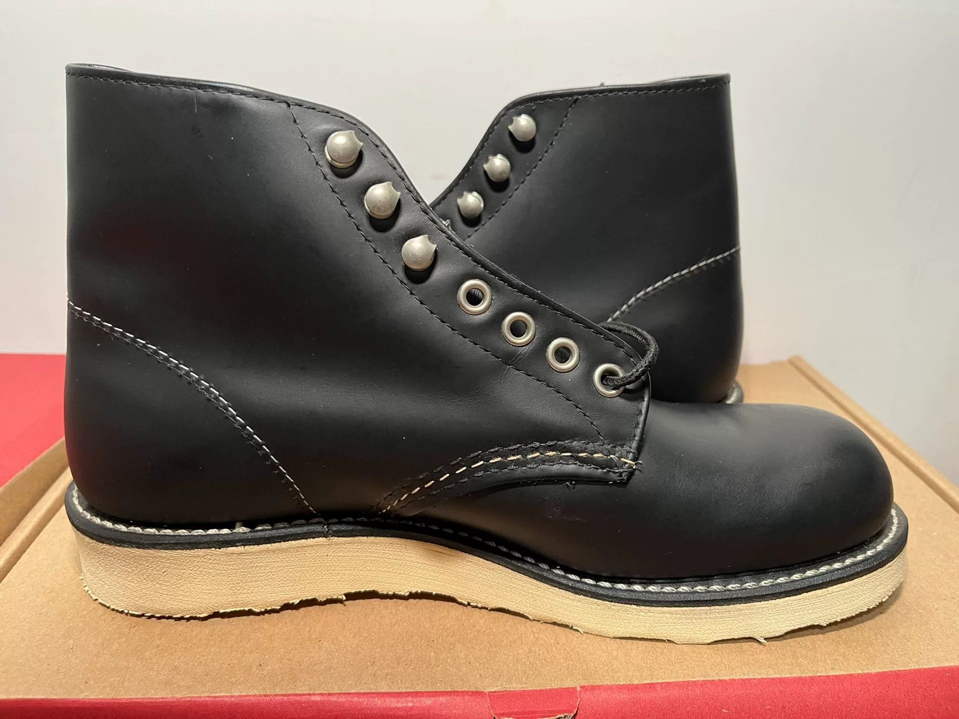 Red Wing Redwing 8165 Work Boots Size US 5.5 / EU 38 - 6 Thumbnail