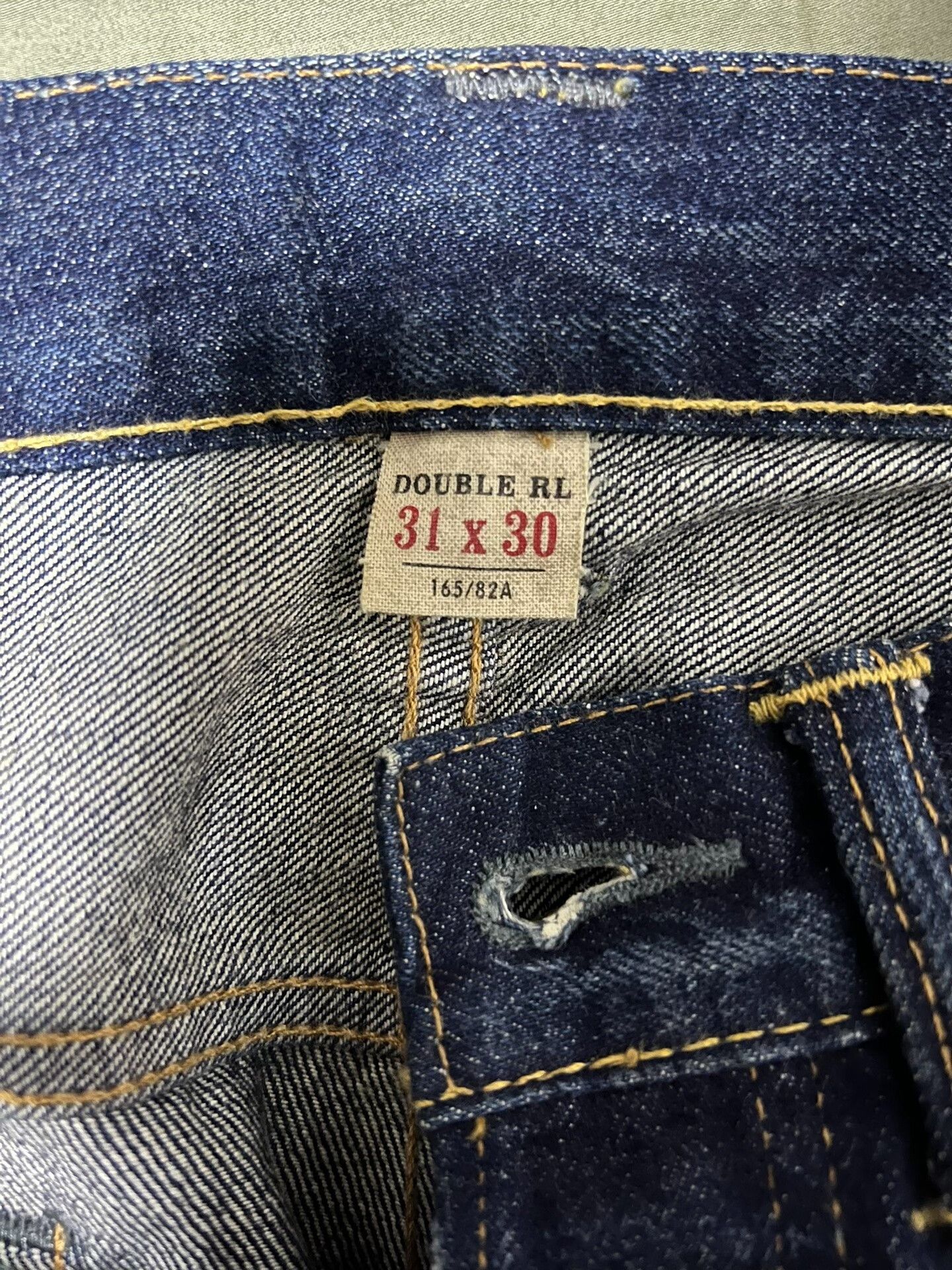 RRL Ralph Lauren RRL Double RL Clay Washed Jeans Size US 31 - 6 Thumbnail