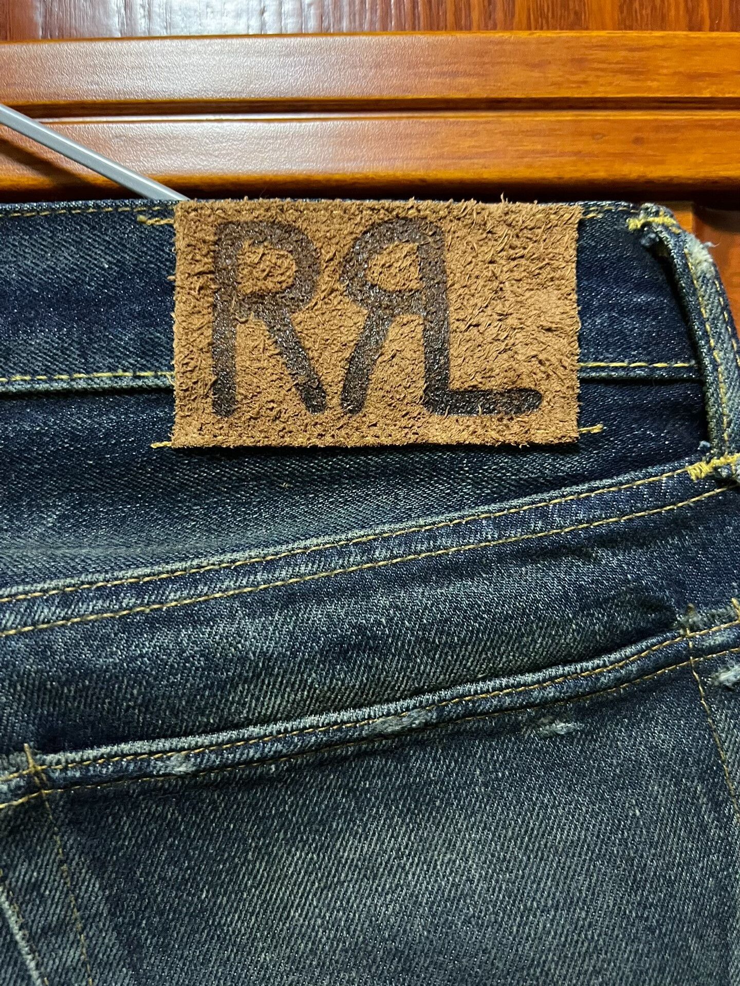 RRL Ralph Lauren RRL Double RL Clay Washed Jeans Size US 31 - 4 Thumbnail