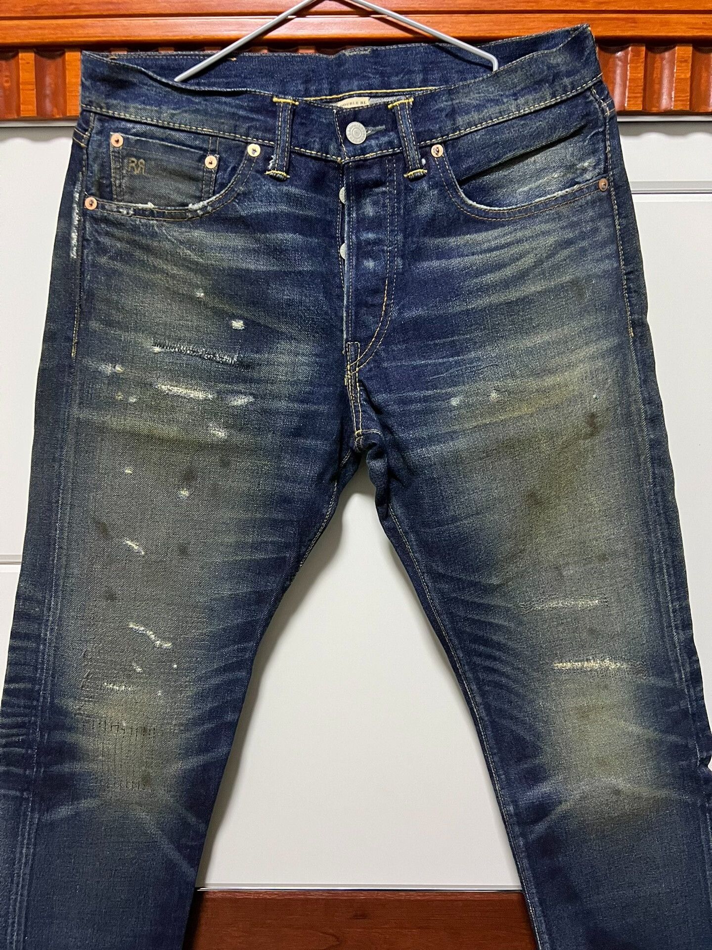 RRL Ralph Lauren RRL Double RL Clay Washed Jeans Size US 31 - 3 Thumbnail