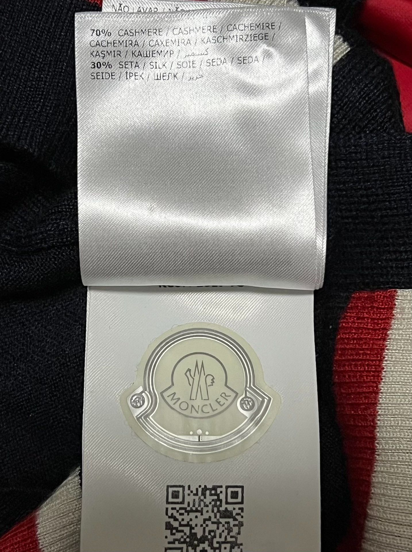 Moncler Gamme Bleu Thom Browne x Moncler Men's Cashmere Cardigan Size US XL / EU 56 / 4 - 9 Thumbnail