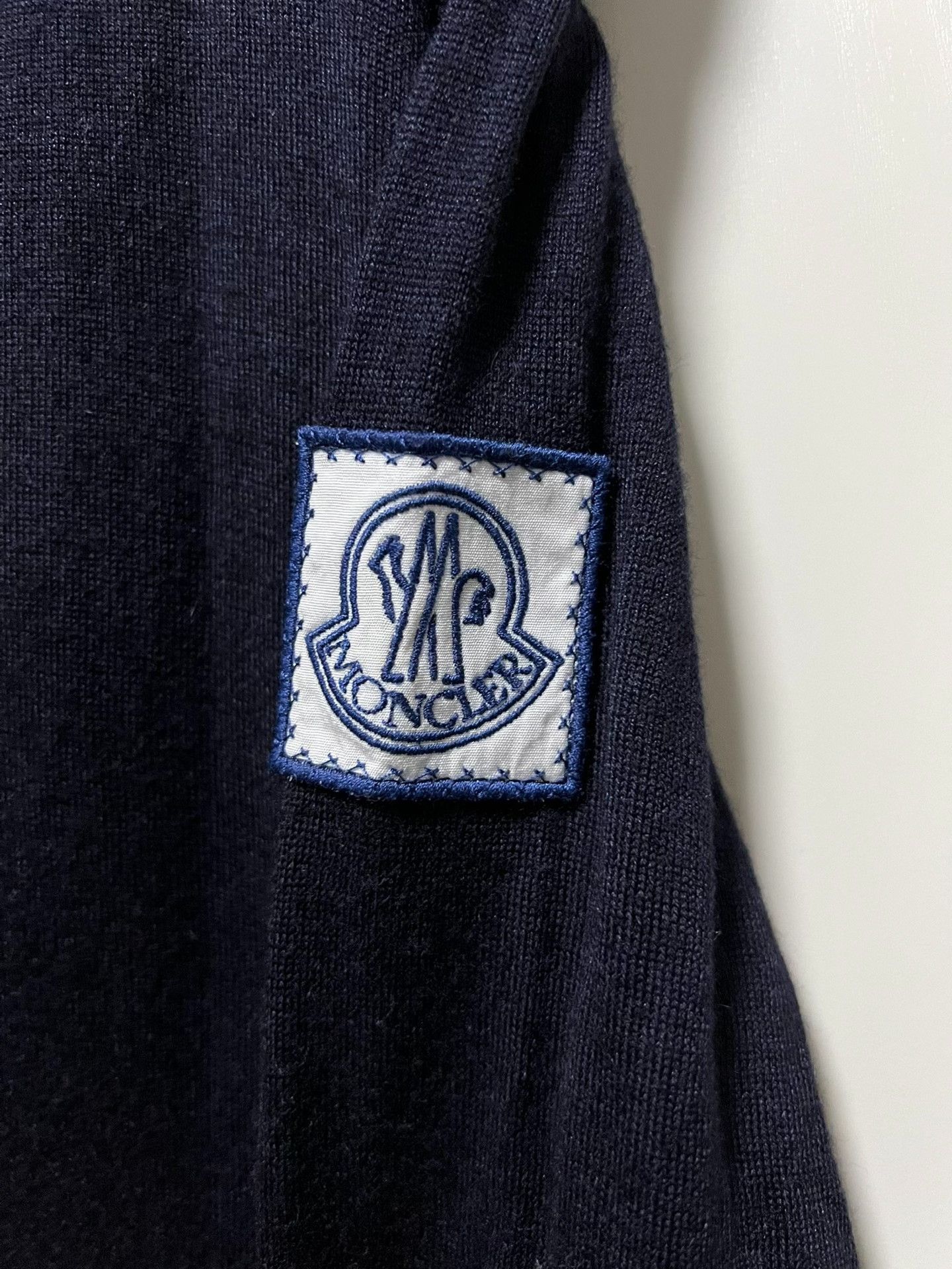 Moncler Gamme Bleu Thom Browne x Moncler Men's Cashmere Cardigan Size US XL / EU 56 / 4 - 5 Thumbnail