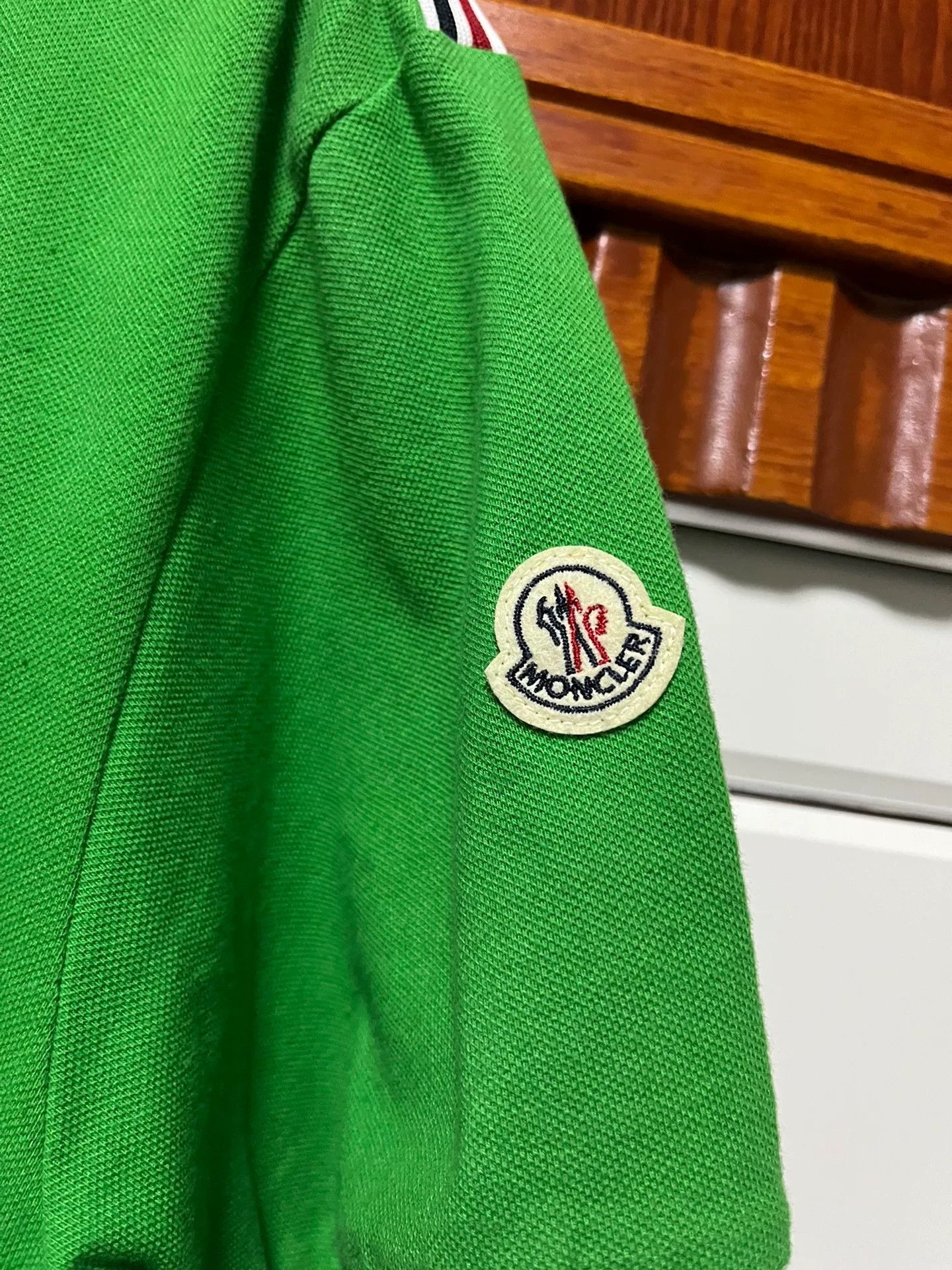 Moncler Moncler Men's Short Sleeve Polo Shirt Size US XL / EU 56 / 4 - 3 Thumbnail