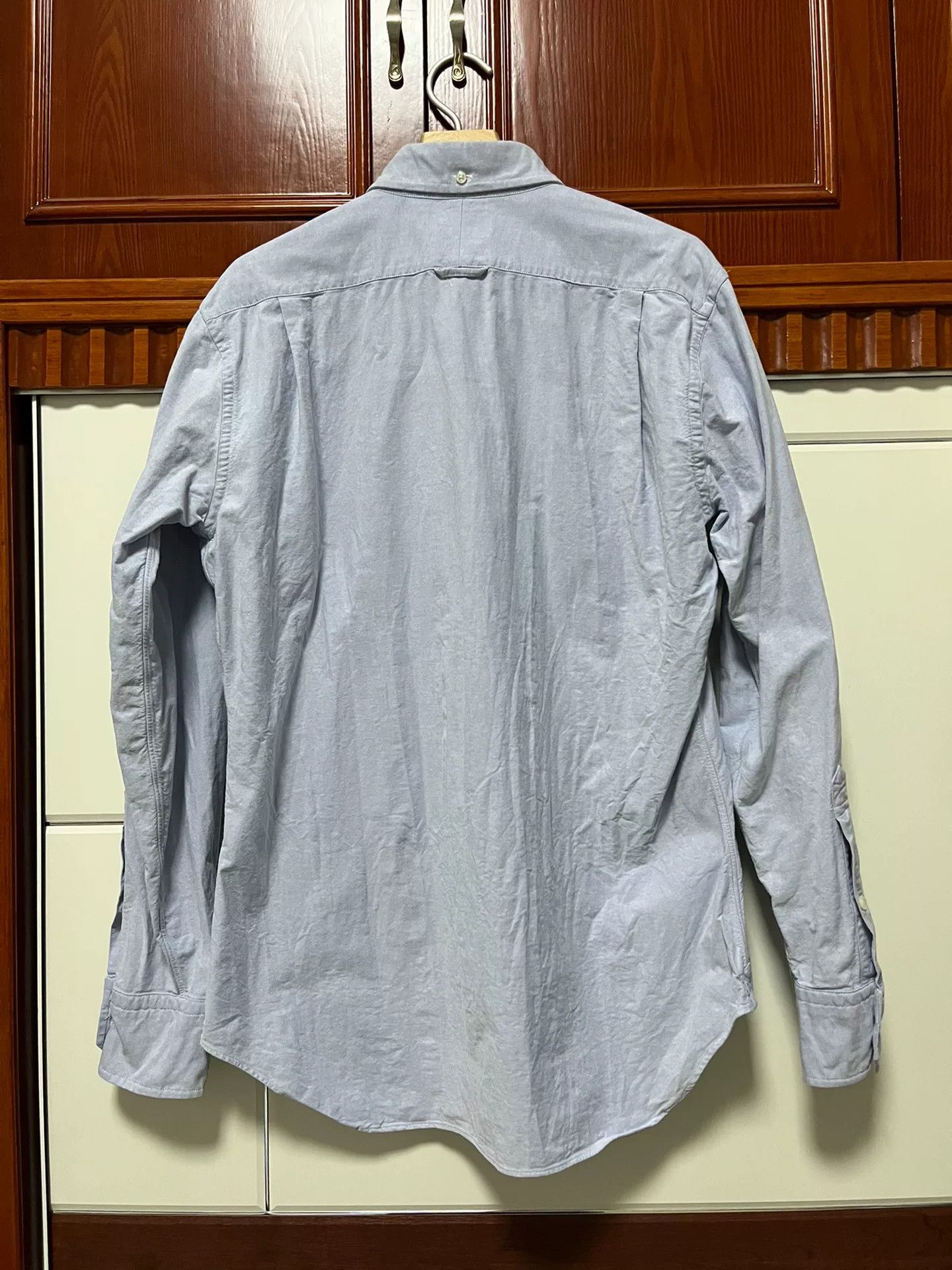 Thom Browne Thom Browne Men's Oxford Cotton Shirt Size US XL / EU 56 / 4 - 2 Thumbnail