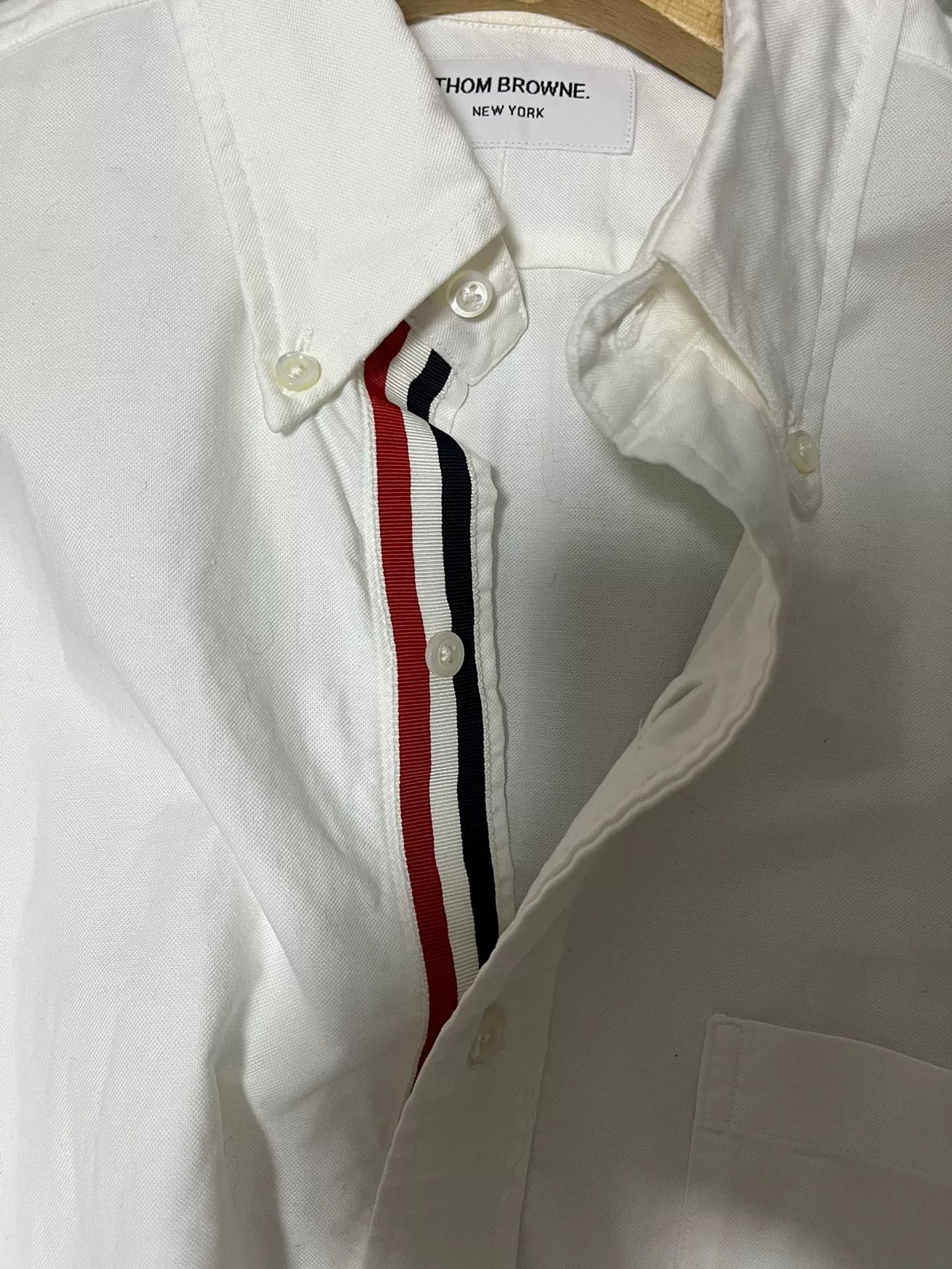 Thom Browne THOM BROWNE Classic Men's Shirt Size US XL / EU 56 / 4 - 4 Thumbnail