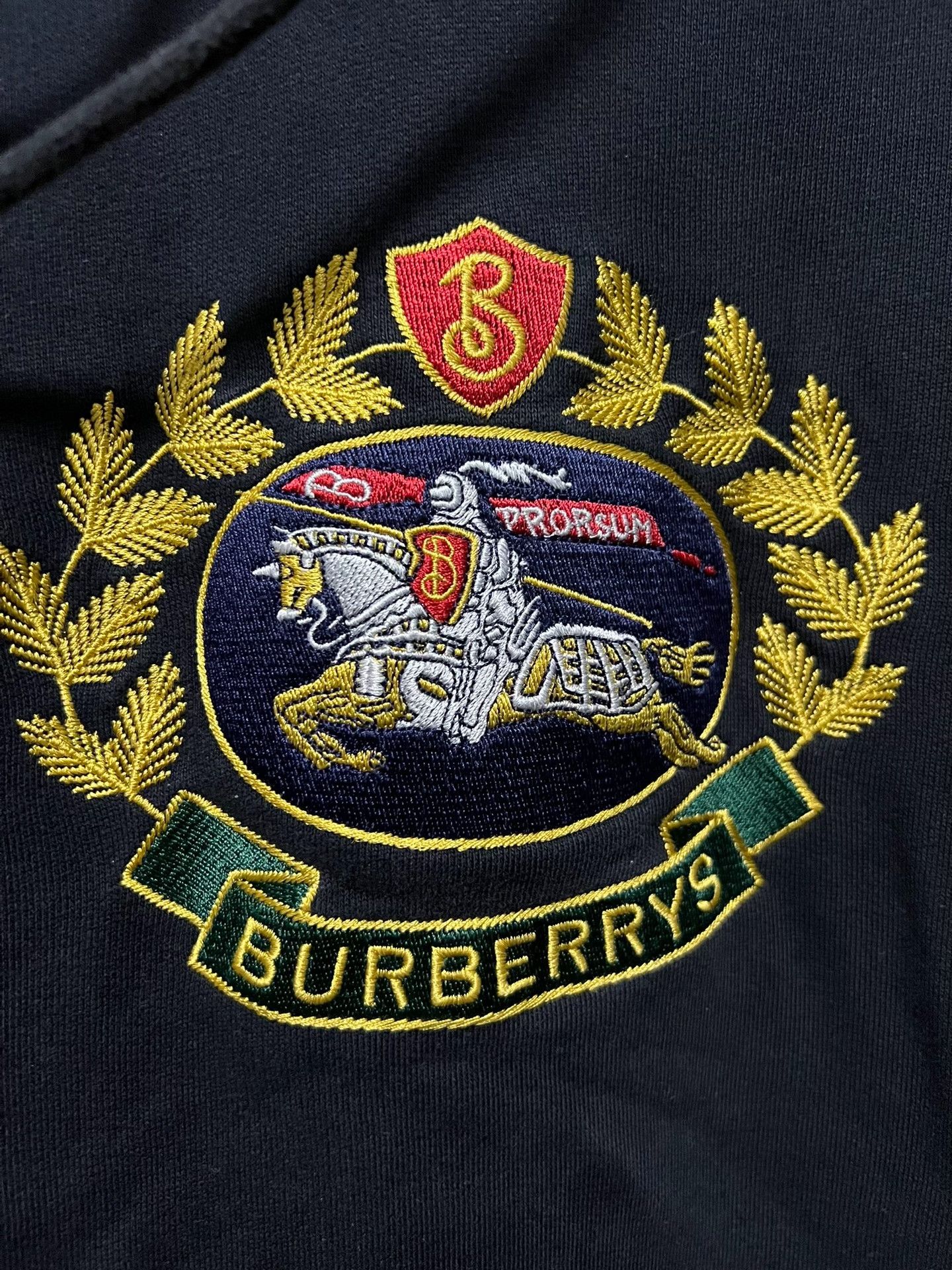 Burberry Burberry War Horse Embroidered Hoodie Size US L / EU 52-54 / 3 - 2 Thumbnail