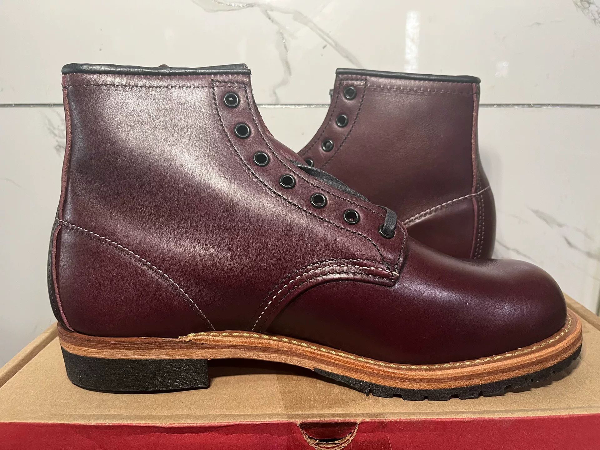 Red Wing Redwing Beckman Work Boots Size US 7 / EU 40 - 4 Thumbnail