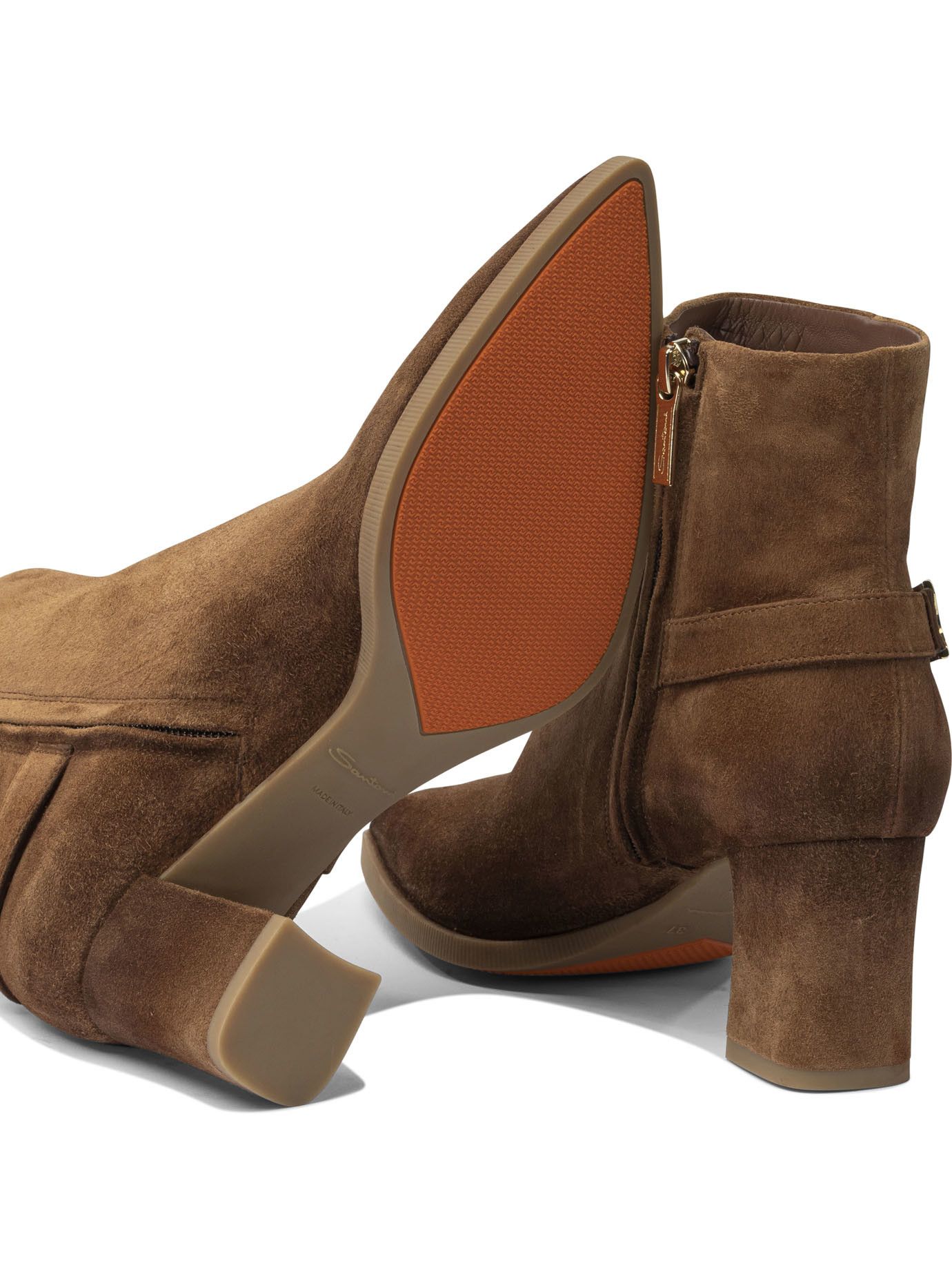 Santoni Santoni Suede Ankle Boots 65Mm IT 39 Women - USA Duties Paid Size US 9 / IT 39 - 5 Thumbnail