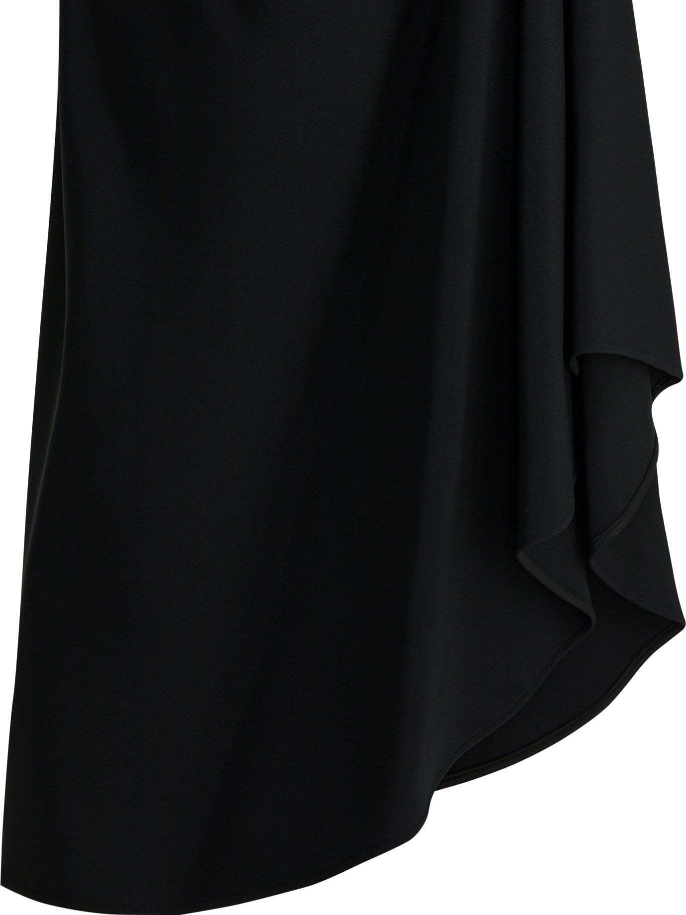 Givenchy Draped Crepe Cady Midi Skirt tag size 38 Women - USA Duties Paid