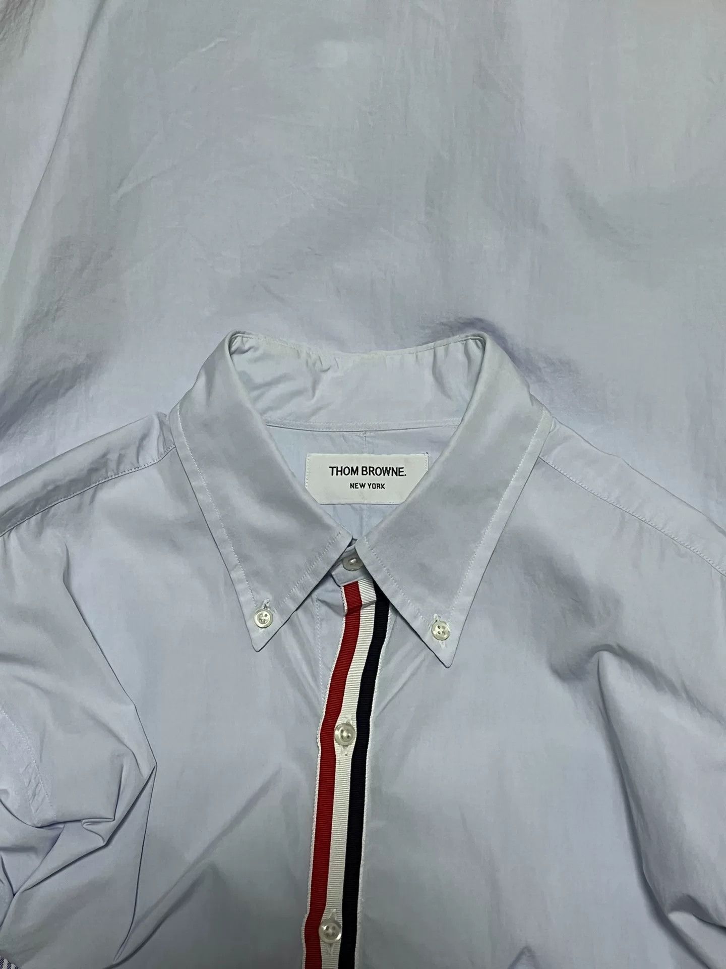 Thom Browne THOM BROWNE Classic Men's Shirt Size US XL / EU 56 / 4 - 4 Thumbnail