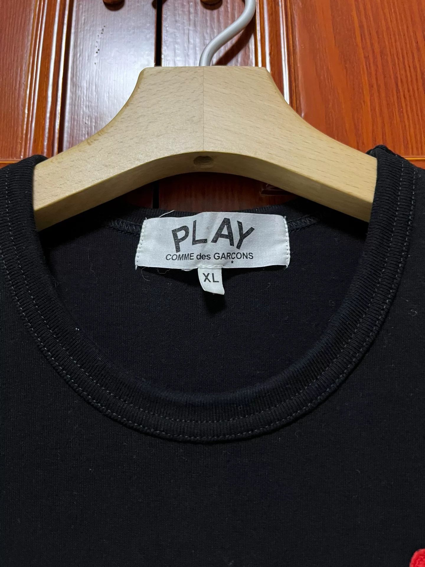 Comme des Garcons PLAY CDG PLAY Heavyweight Short-Sleeve T-Shirt Size US XL / EU 56 / 4 - 5 Thumbnail