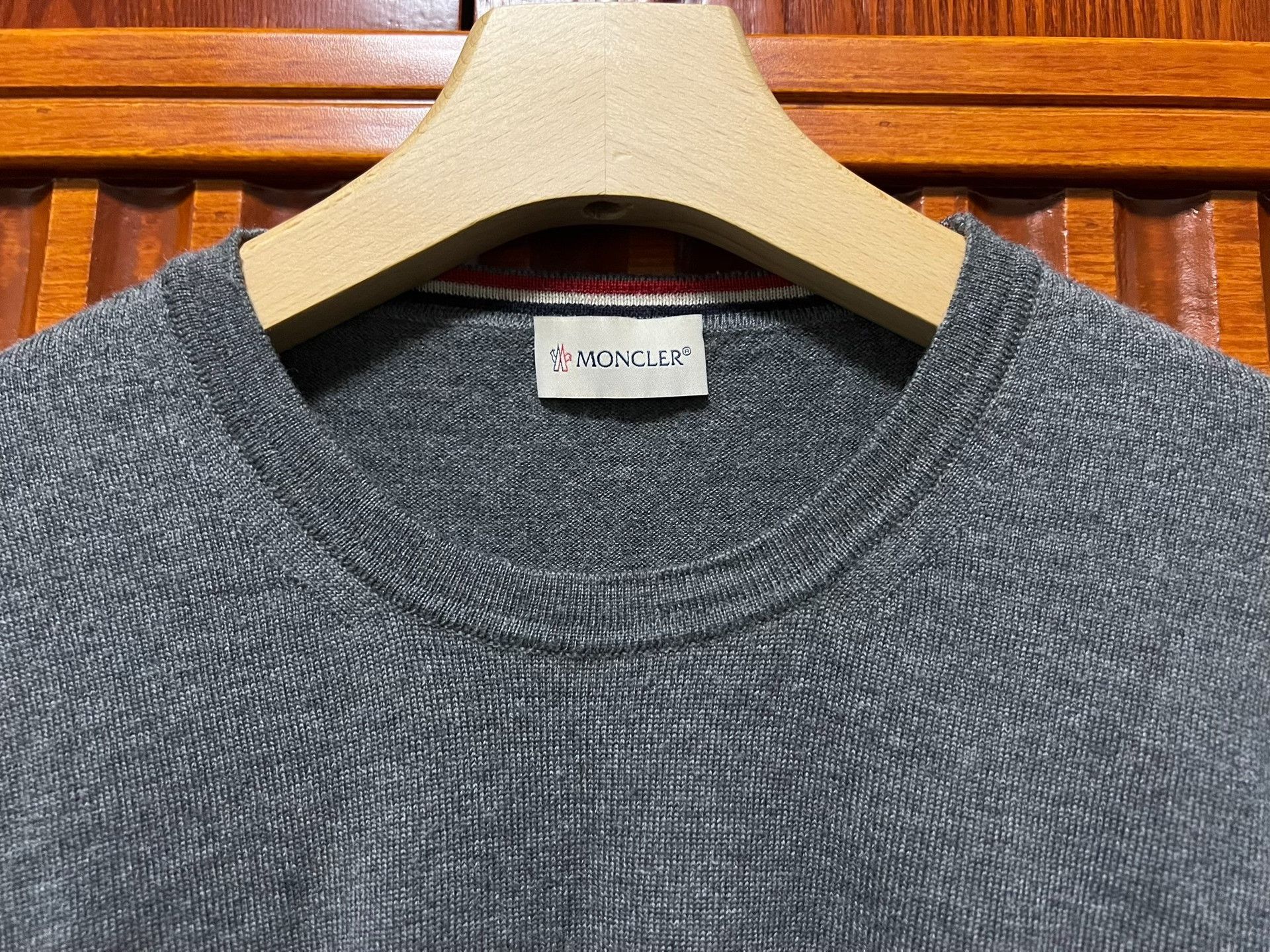 Moncler Moncler Men's Knit Crewneck Sweater Size US XL / EU 56 / 4 - 3 Thumbnail