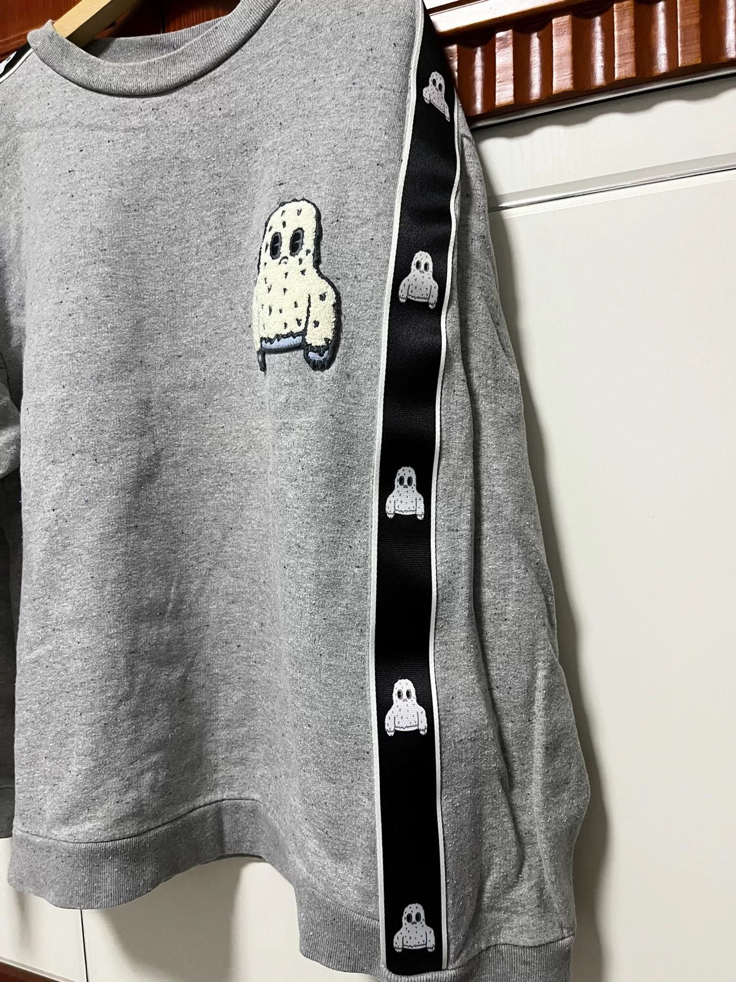 Moncler Moncler Ghost Snowman Embroidered Sweatshirt Size US L / EU 52-54 / 3 - 6 Thumbnail