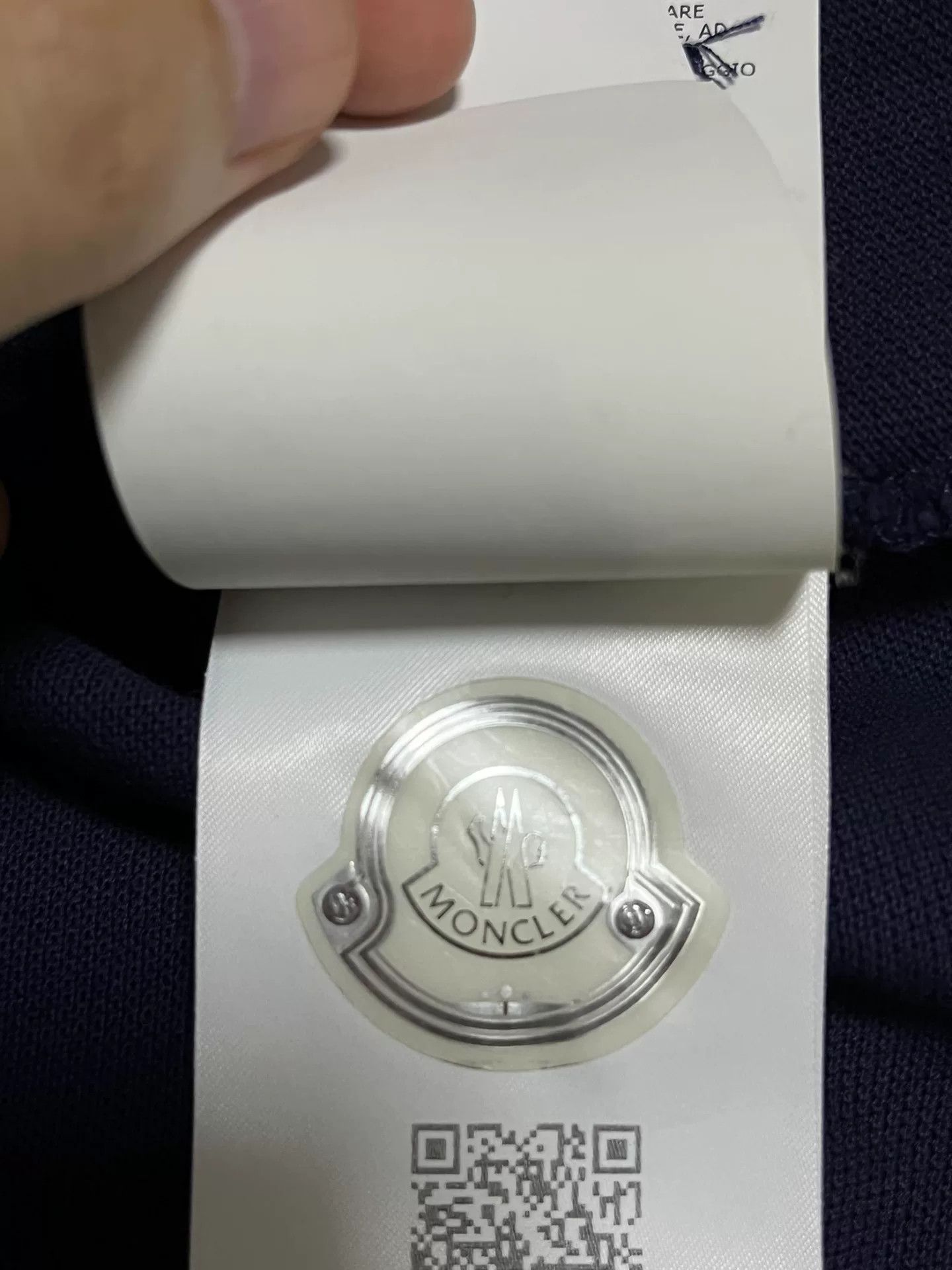 Moncler Moncler Men's Logo Polo Shirt Size US XL / EU 56 / 4 - 9 Thumbnail
