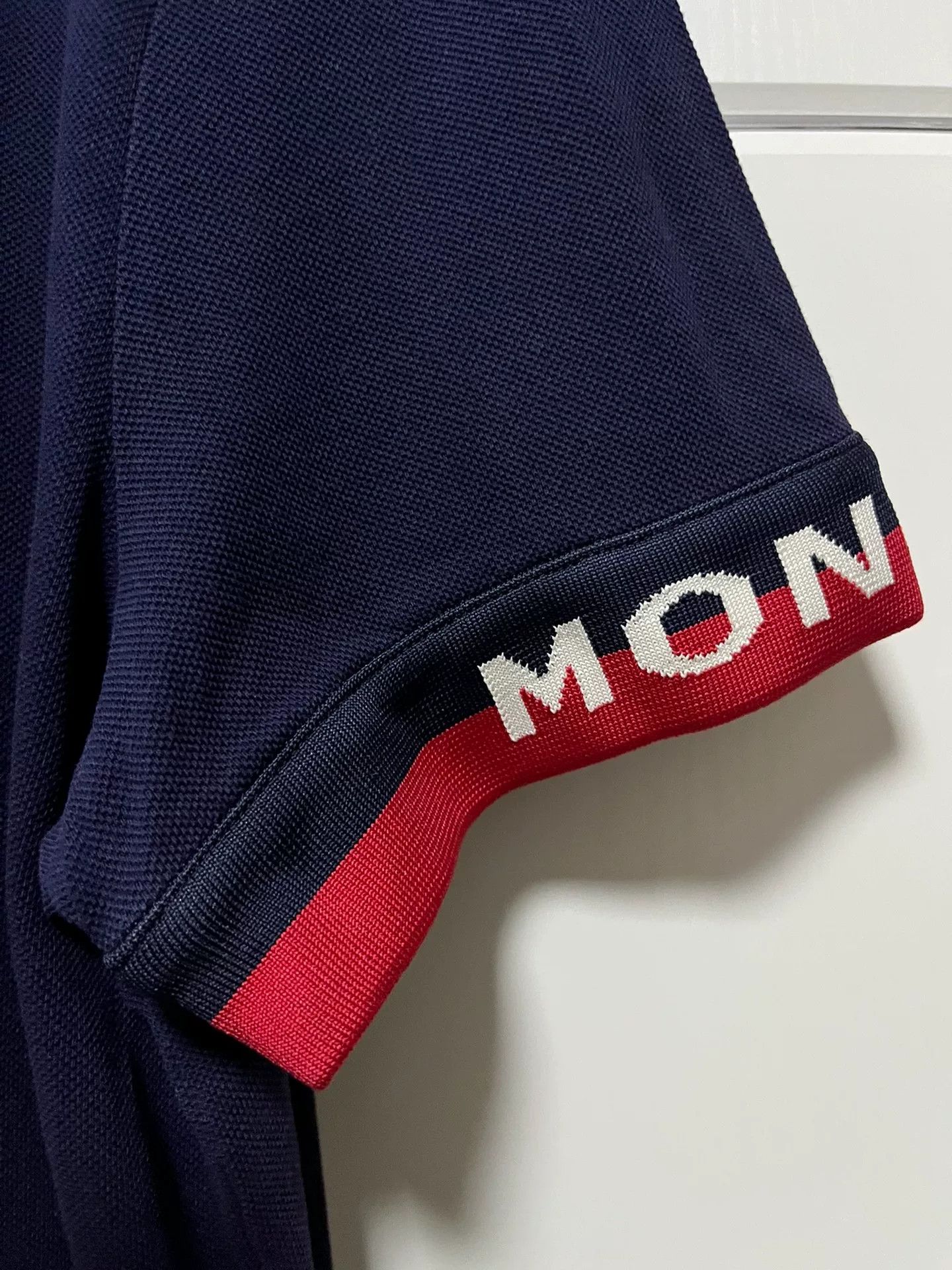 Moncler Moncler Men's Logo Polo Shirt Size US XL / EU 56 / 4 - 4 Thumbnail
