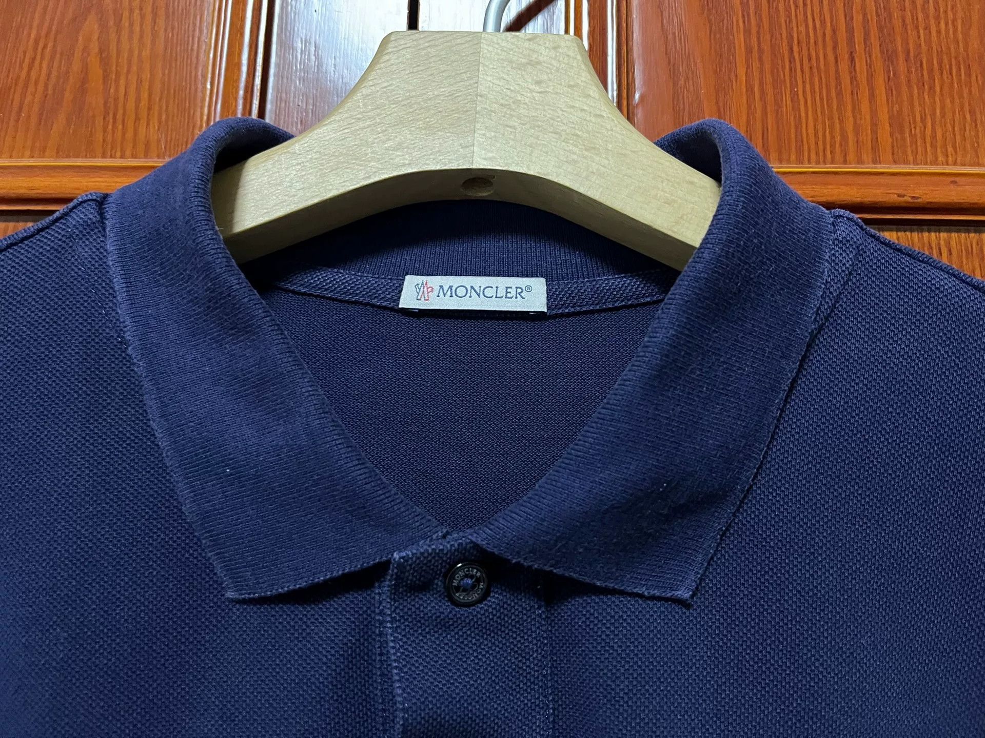 Moncler Moncler Men's Logo Polo Shirt Size US XL / EU 56 / 4 - 6 Thumbnail