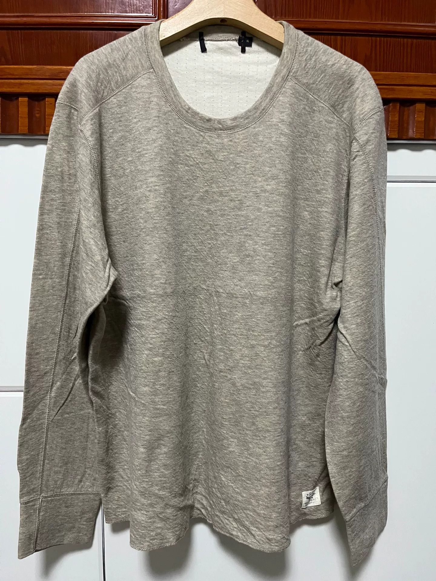 RRL Ralph Lauren RRL Double RL Vintage Long-Sleeve Sweatshirt Size US XL / EU 56 / 4 - 2 Thumbnail
