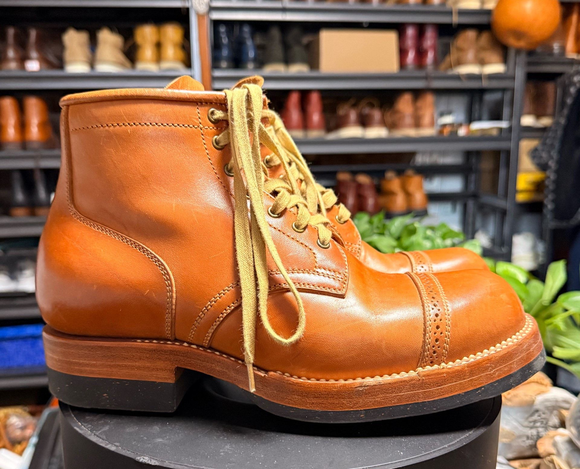Viberg Handmade Work Boots Similar to VIBERG 310 Size US 8 / EU 41 - 4 Thumbnail