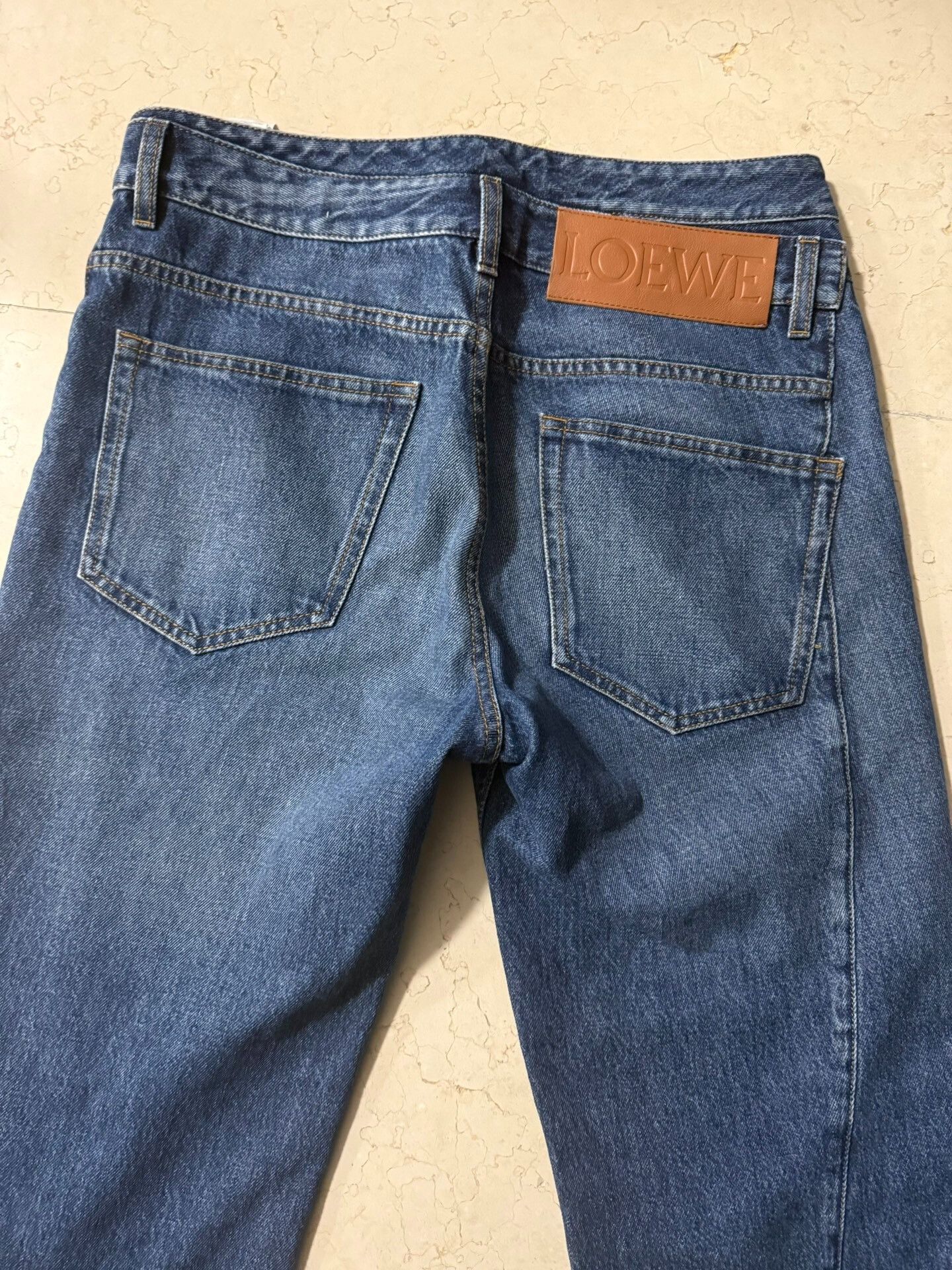 Loewe Loewe Washed Straight Jeans Men's Size US 34 / EU 50 - 7 Thumbnail