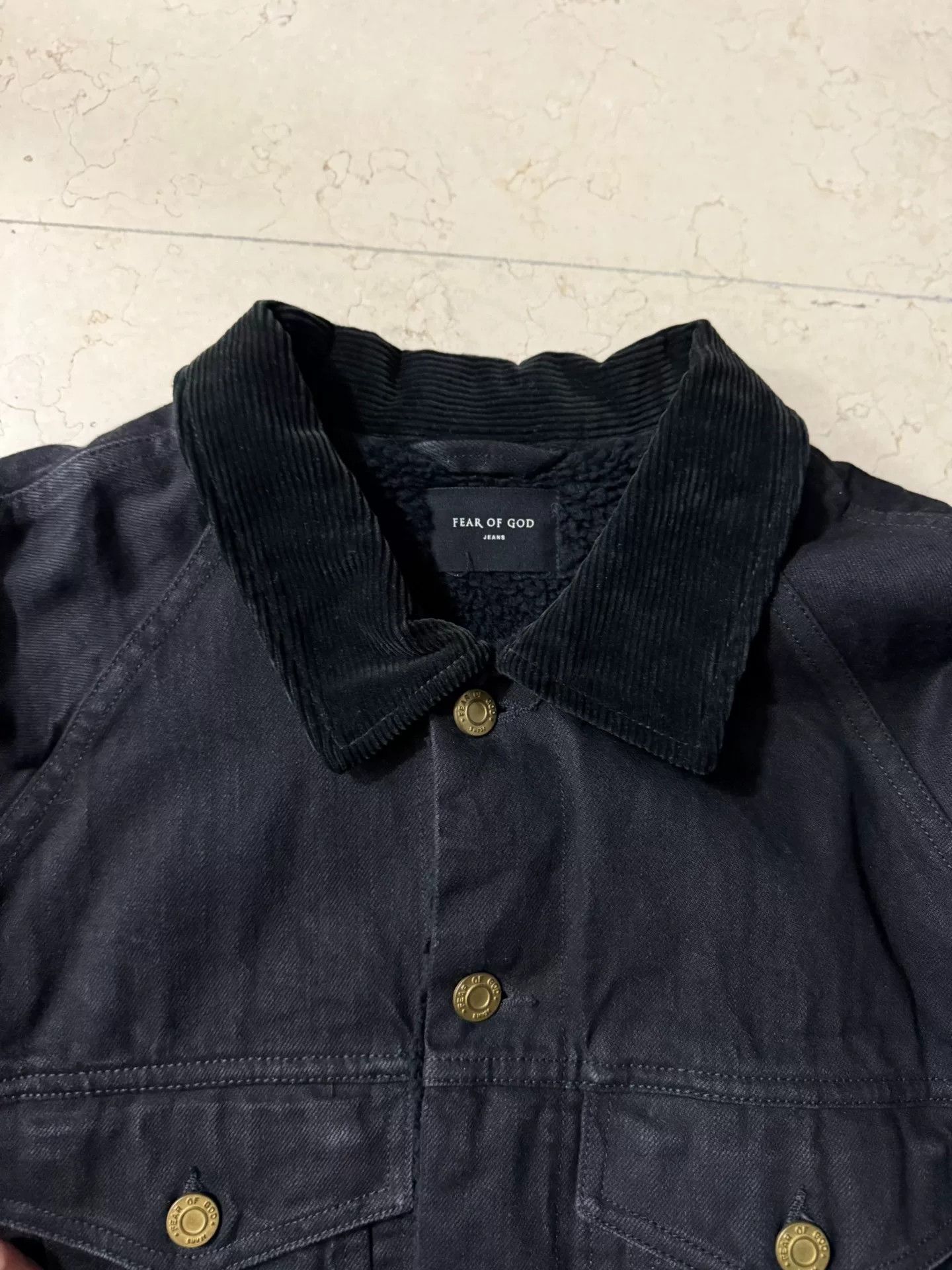 Fear of God Fear of God 5th Fog Denim Jacket Size US L / EU 52-54 / 3 - 3 Thumbnail