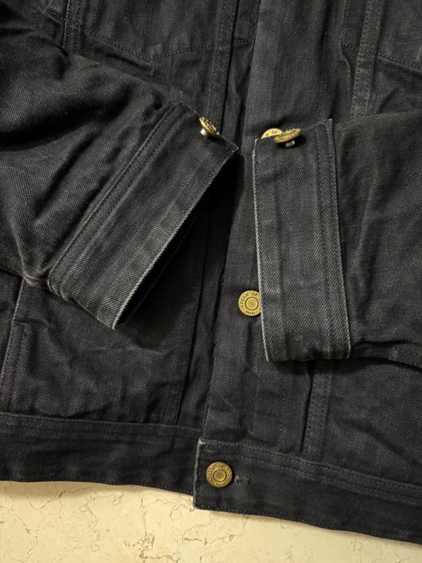 Fear of God Fear of God 5th Fog Denim Jacket Size US L / EU 52-54 / 3 - 5 Thumbnail