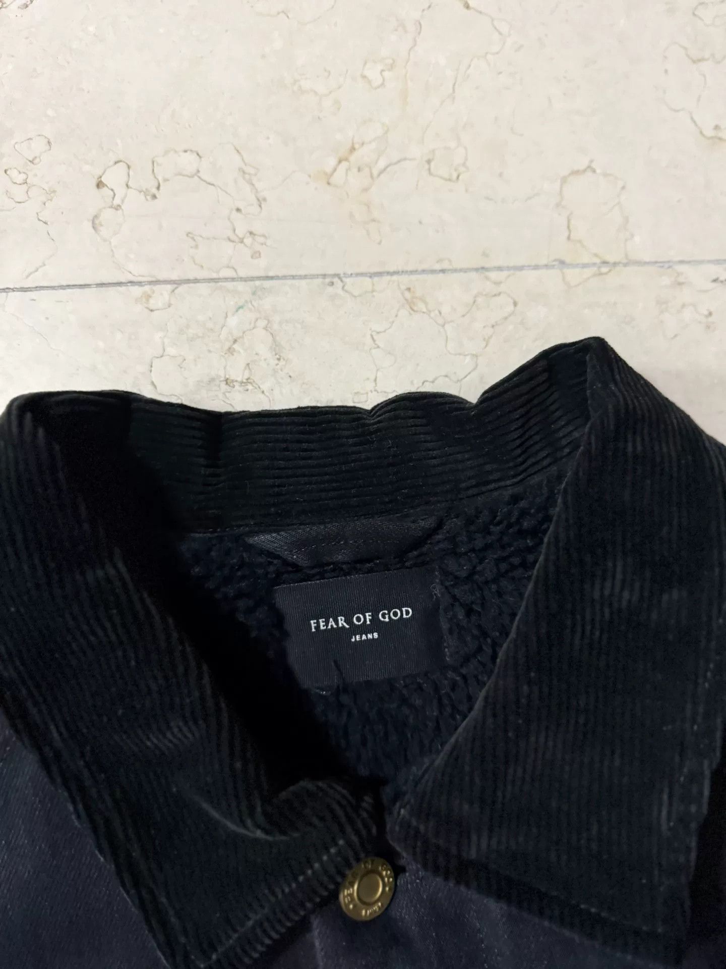 Fear of God Fear of God 5th Fog Denim Jacket Size US L / EU 52-54 / 3 - 4 Thumbnail
