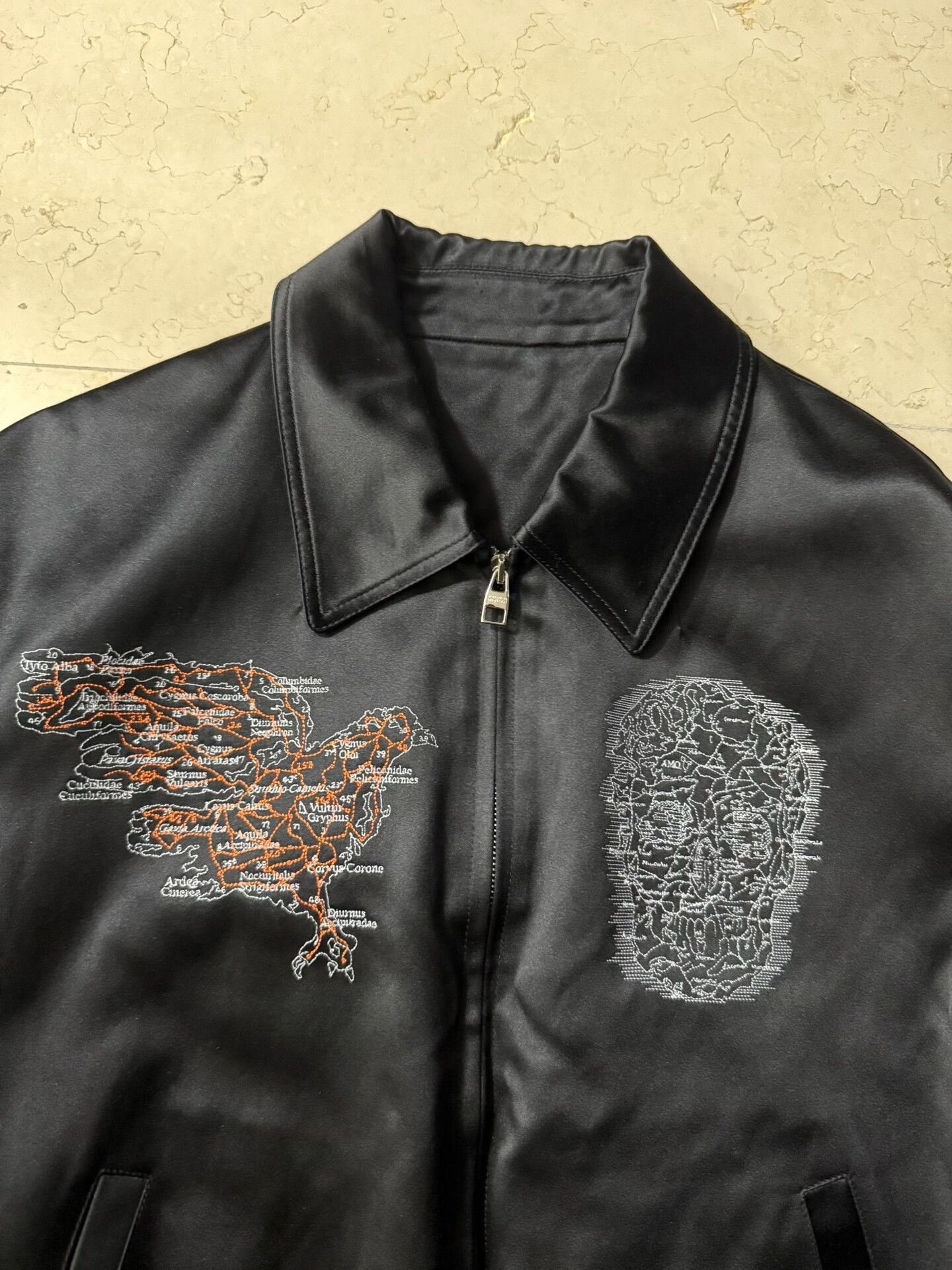 Alexander McQueen Alexander McQueen Silk Embroidered Jacket Size US M / EU 48-50 / 2 - 2 Thumbnail