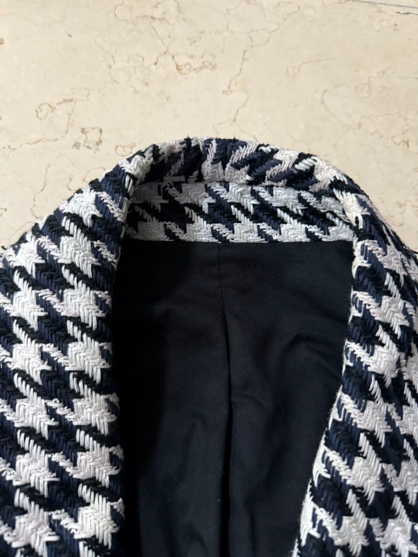 Balmain Balmain Runway Houndstooth Blazer Size US L / EU 52-54 / 3 - 4 Thumbnail