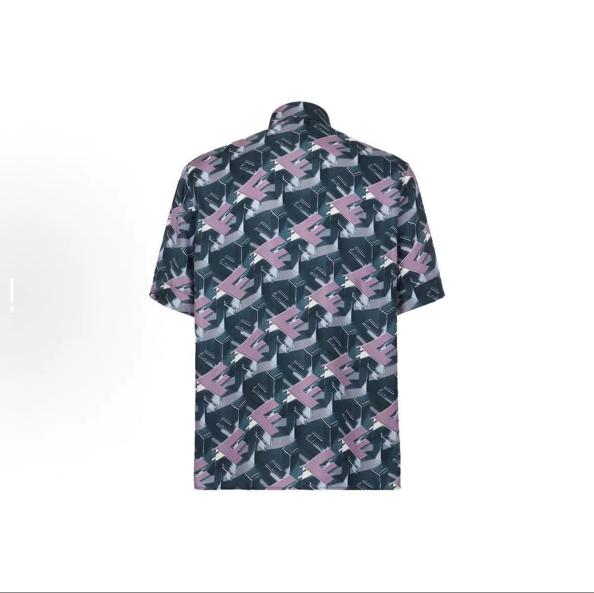 Fendi Fendi All-Over Print Silk Shirt Size US XS / EU 42 / 0 - 2 Thumbnail