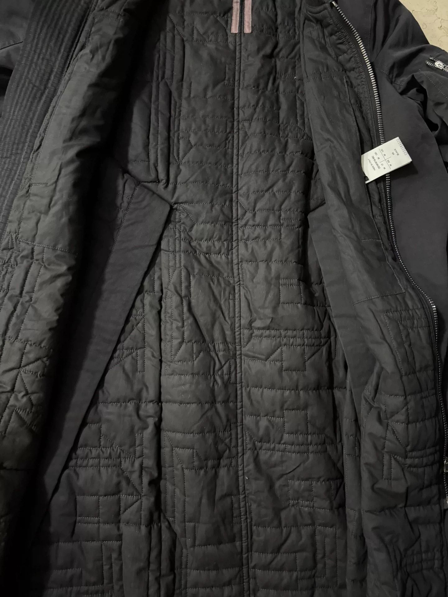 Rick Owens Rick Owens Long Dark Cotton Coat Size US M / EU 48-50 / 2 - 6 Thumbnail