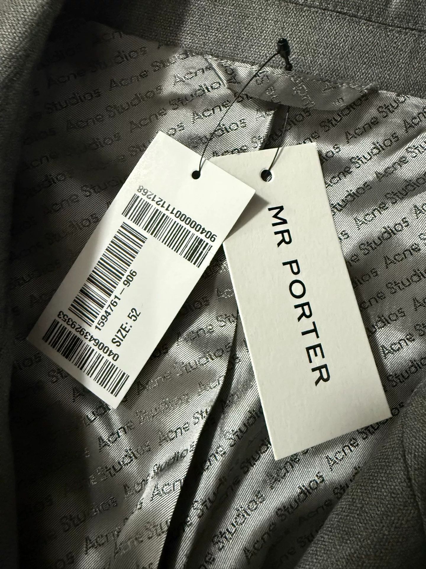 Acne Studios Acne Studios Loose Double-Breasted Blazer Size US L / EU 52-54 / 3 - 7 Thumbnail