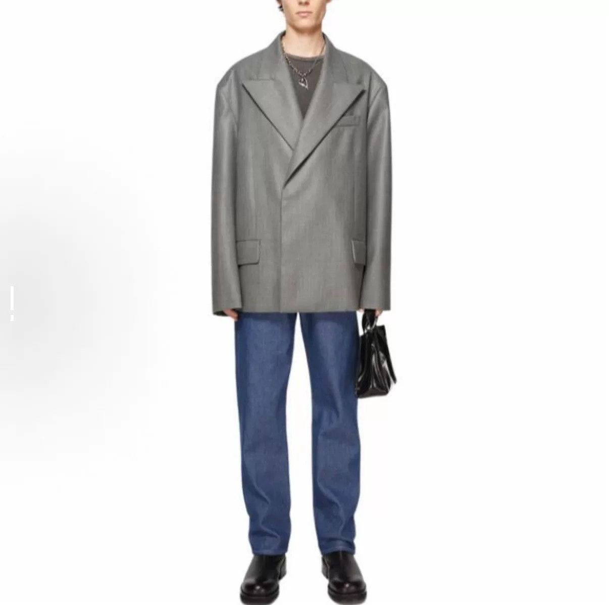 Acne Studios Acne Studios Loose Double-Breasted Blazer Size US L / EU 52-54 / 3 - 2 Thumbnail