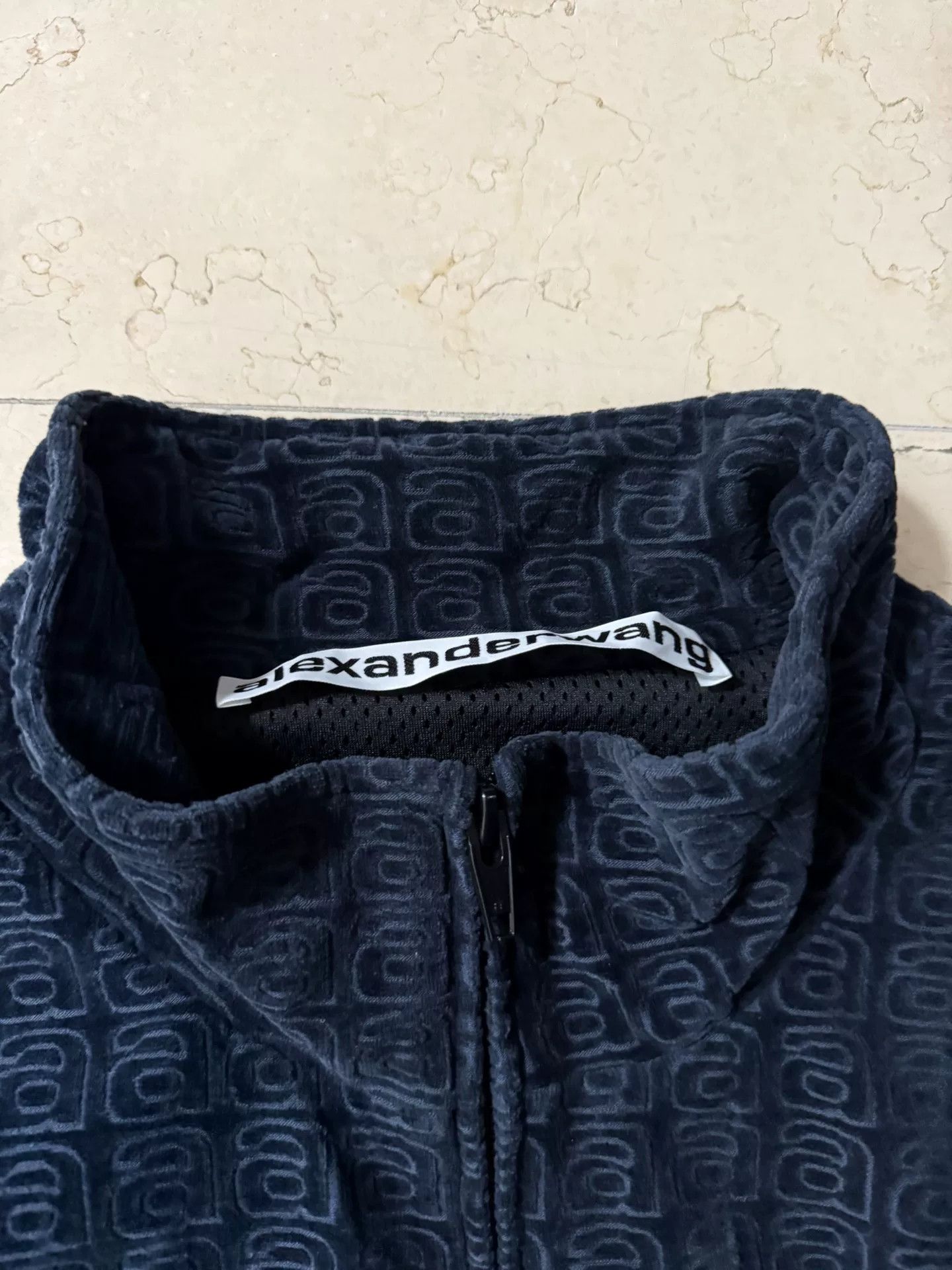 Alexander Wang Alexander Wang Velvet Coat All-Over Print Size US XL / EU 56 / 4 - 4 Thumbnail