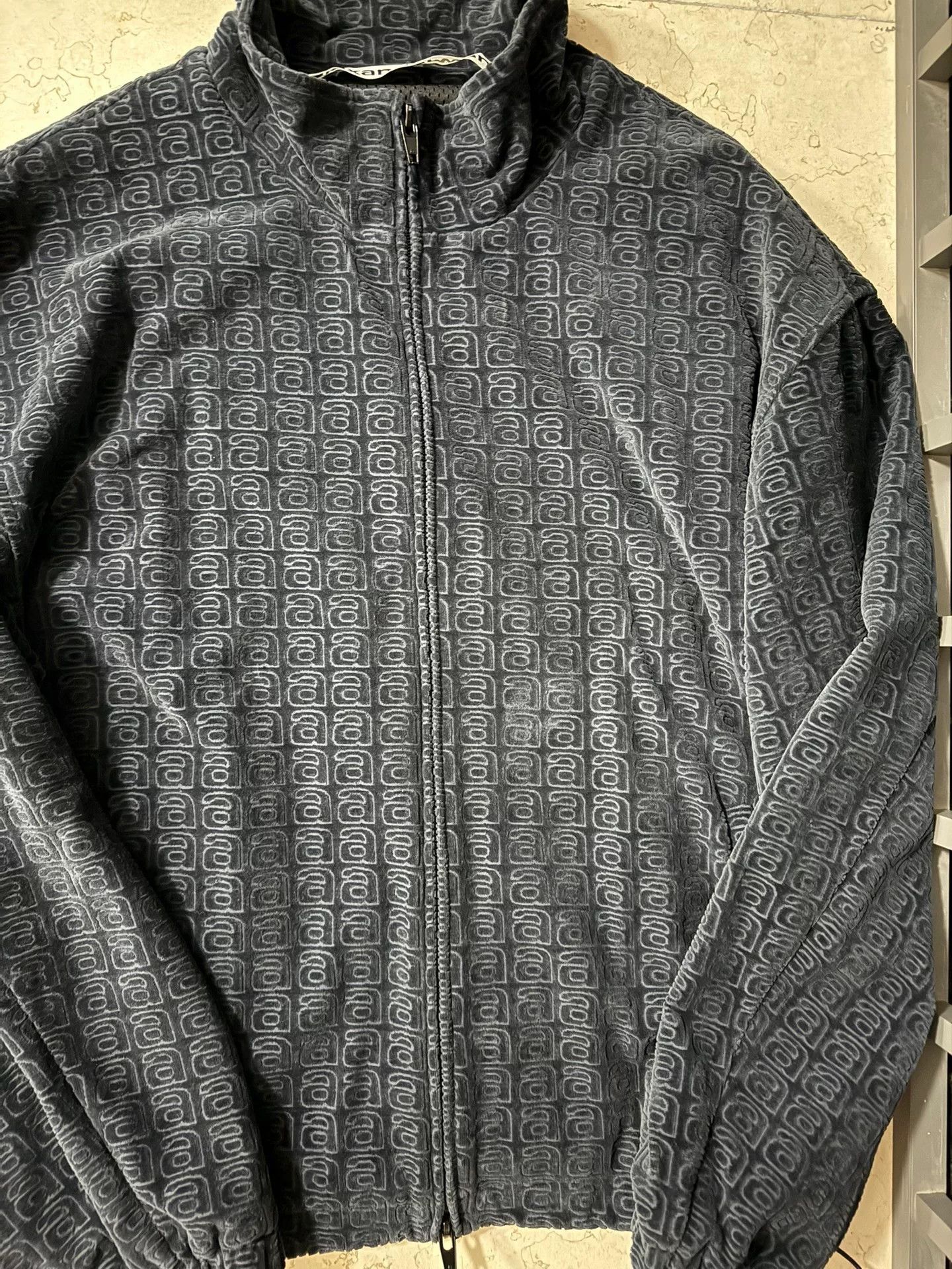 Alexander Wang Alexander Wang Velvet Coat All-Over Print Size US XL / EU 56 / 4 - 2 Thumbnail