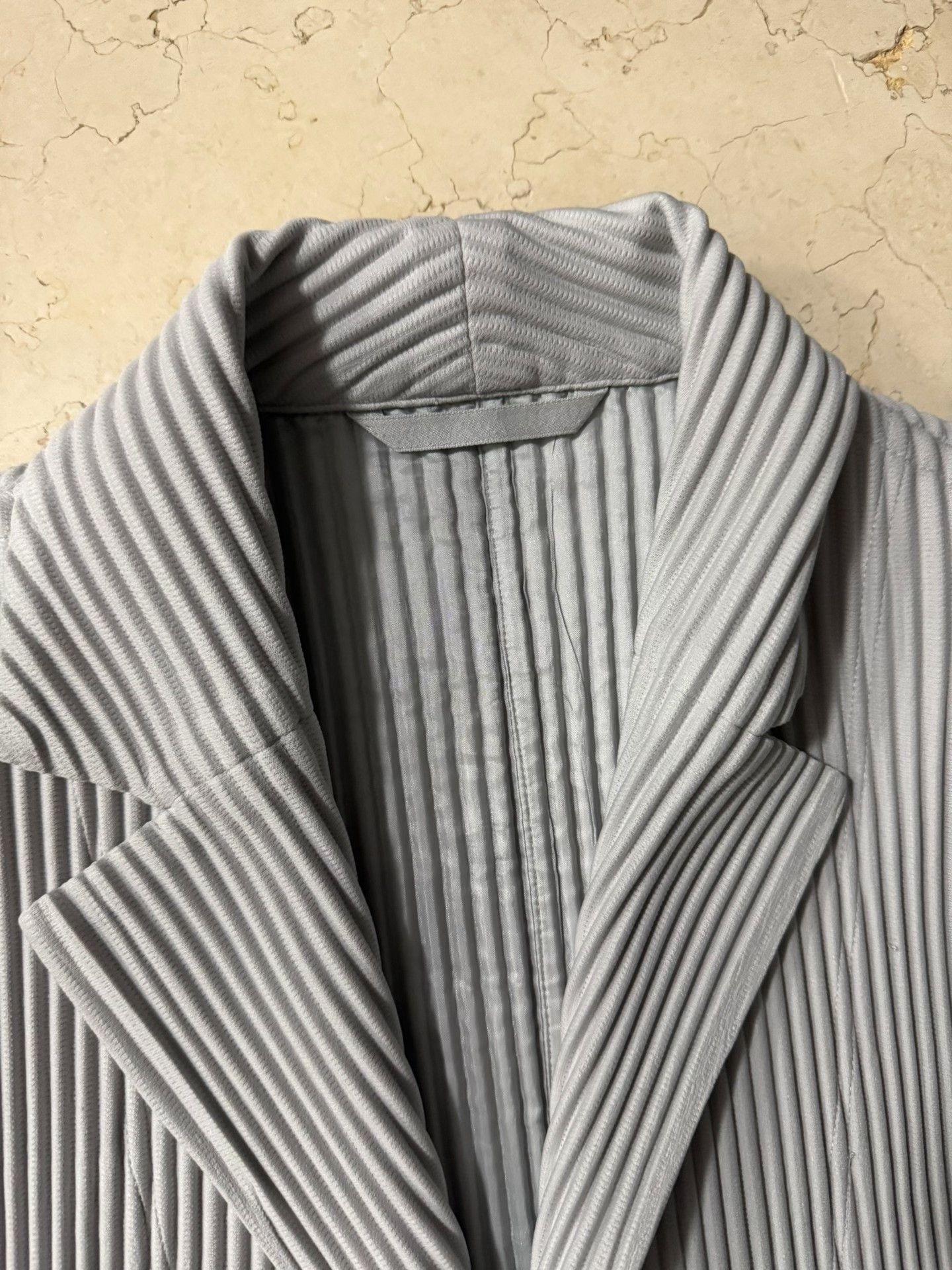 Homme Plisse Issey Miyake Issey Miyake Homme Plisse Pleated Long Jacket Size US L / EU 52-54 / 3 - 4 Thumbnail