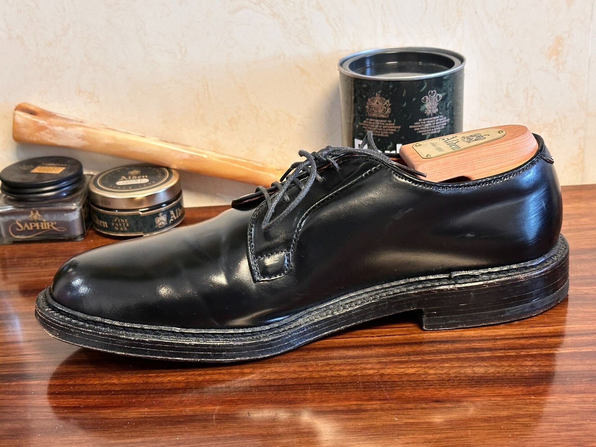 Alden Alden PTB 9901 Black Shell Cordovan Size US 8 / EU 41 - 4 Thumbnail
