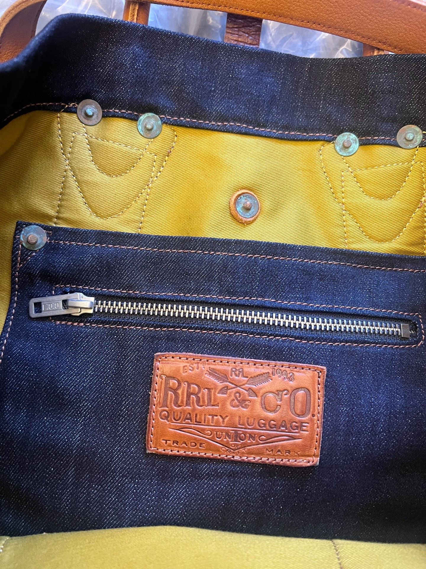 RRL Ralph Lauren RRL Large Tote Bag Size ONE SIZE - 7 Thumbnail